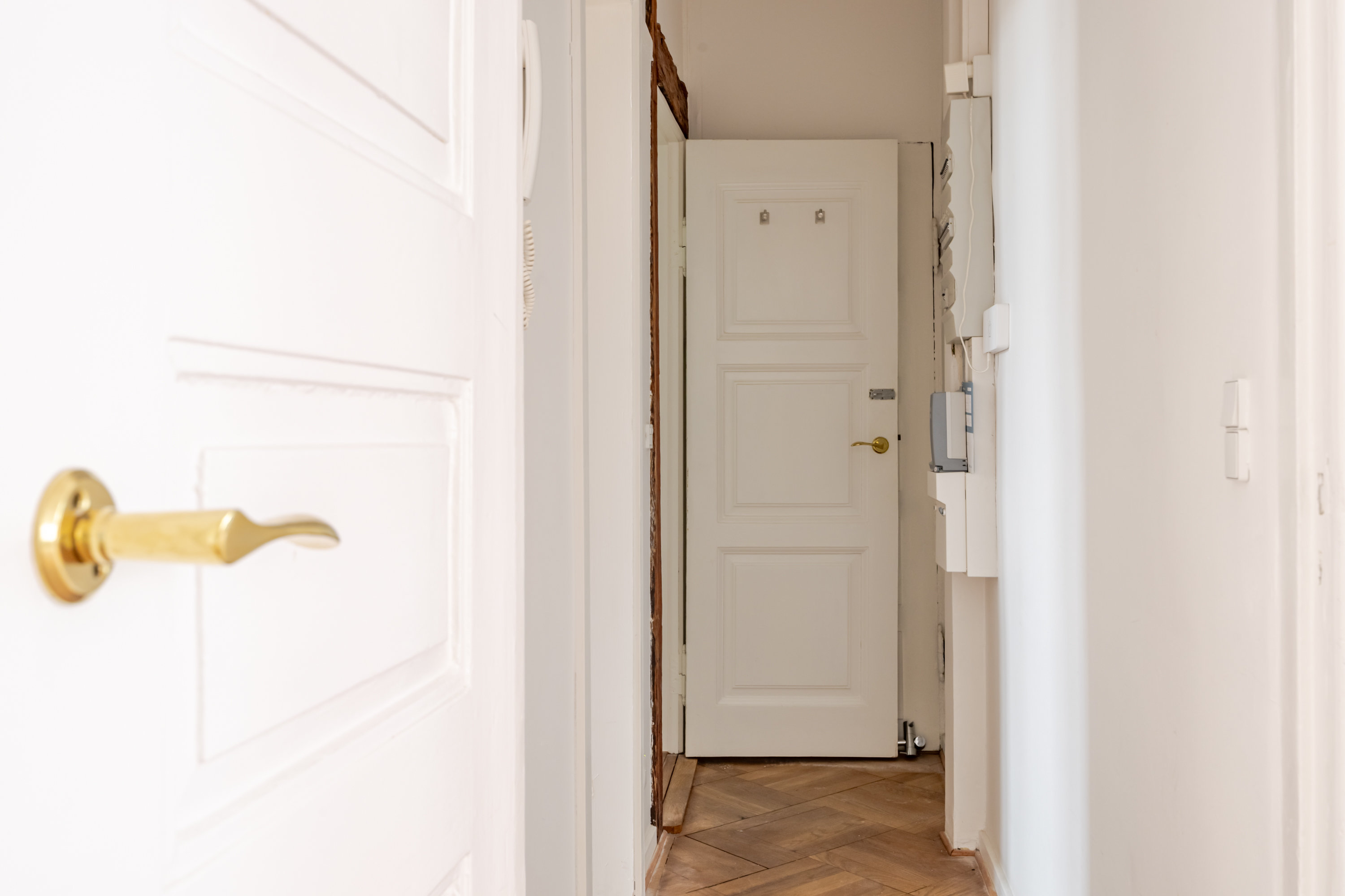 Fremhævet andet billede i fuldskærmstilstand. Billede af Hyskenstræde 9, 1., 1207 København K