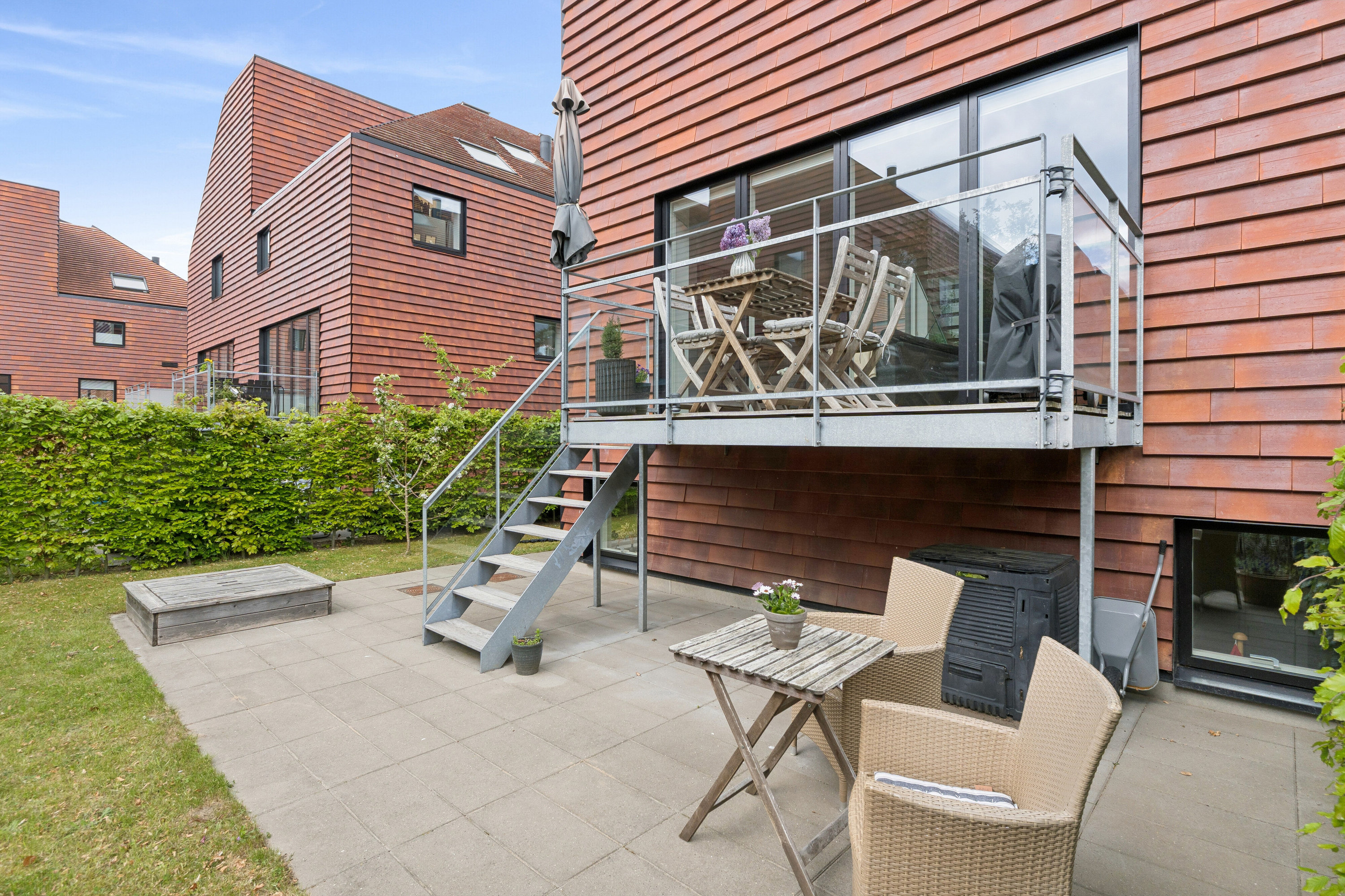 Fremhævet terrasse billede i fuldskærmstilstand. Billede af Thors Have 38, 8600 Silkeborg