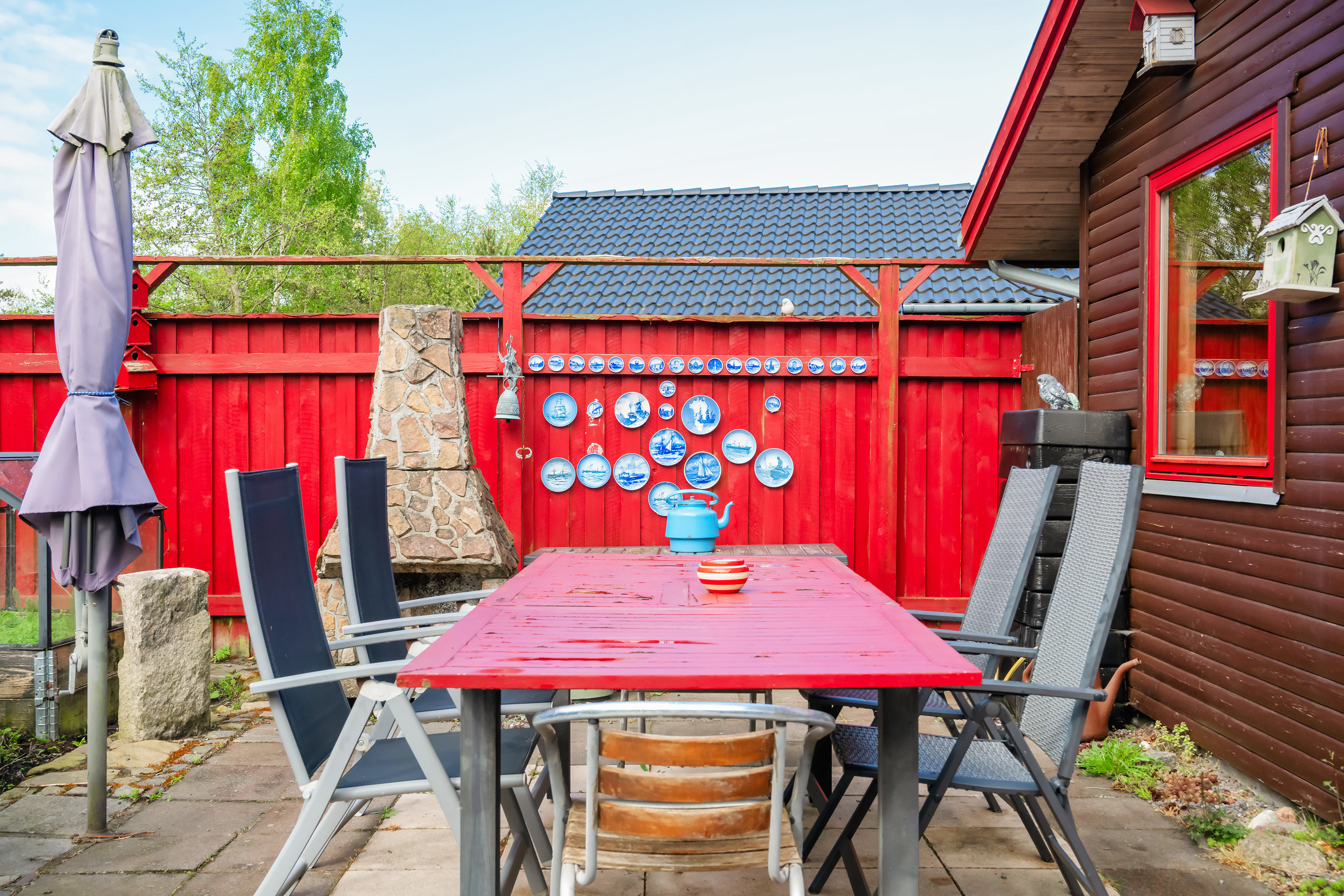 Fremhævet terrasse billede i fuldskærmstilstand. Billede af Valmuevej 17, Bøtø, 4873 Væggerløse