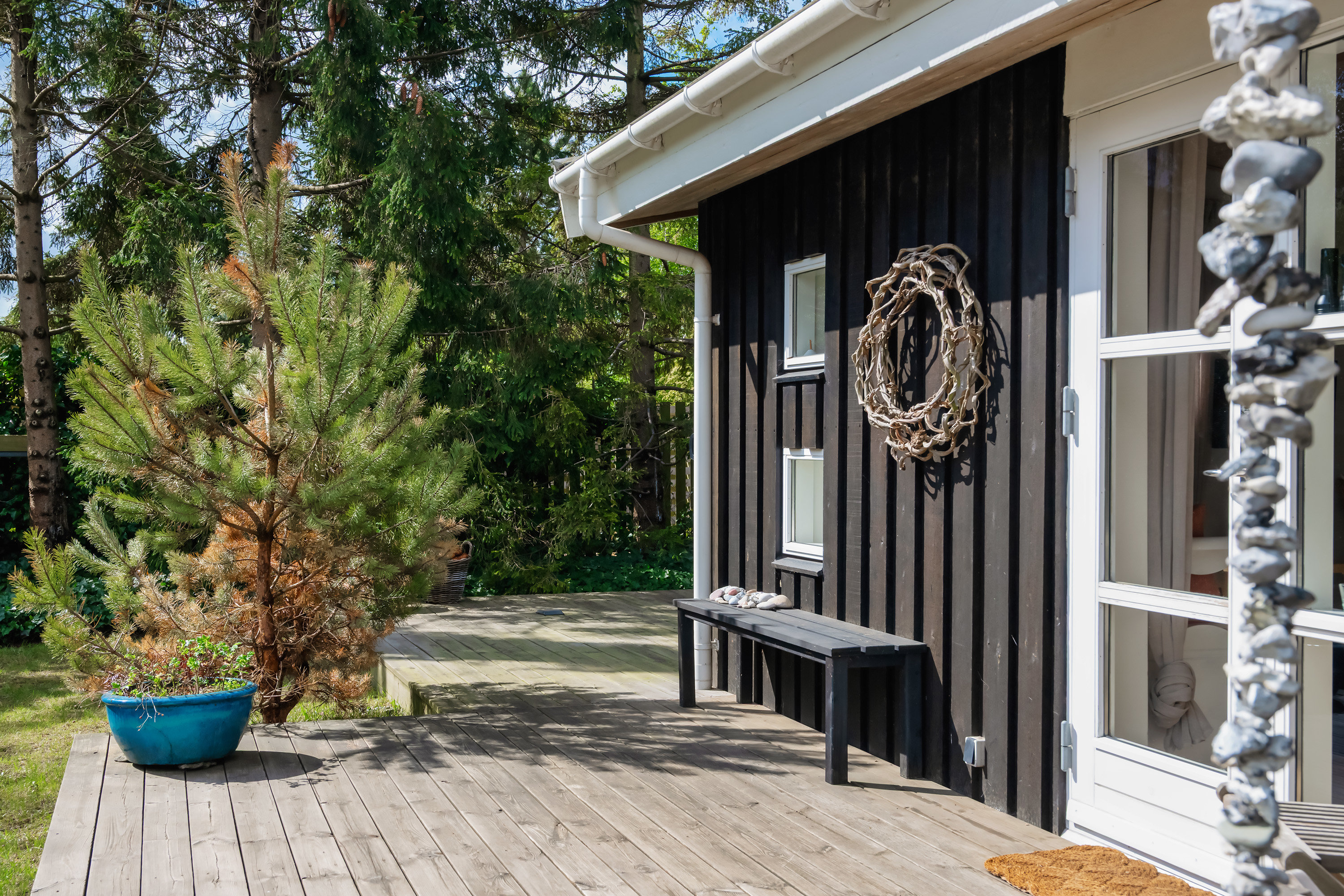 Fremhævet terrasse billede i fuldskærmstilstand. Billede af Resedavej 2, Bøtø, 4873 Væggerløse