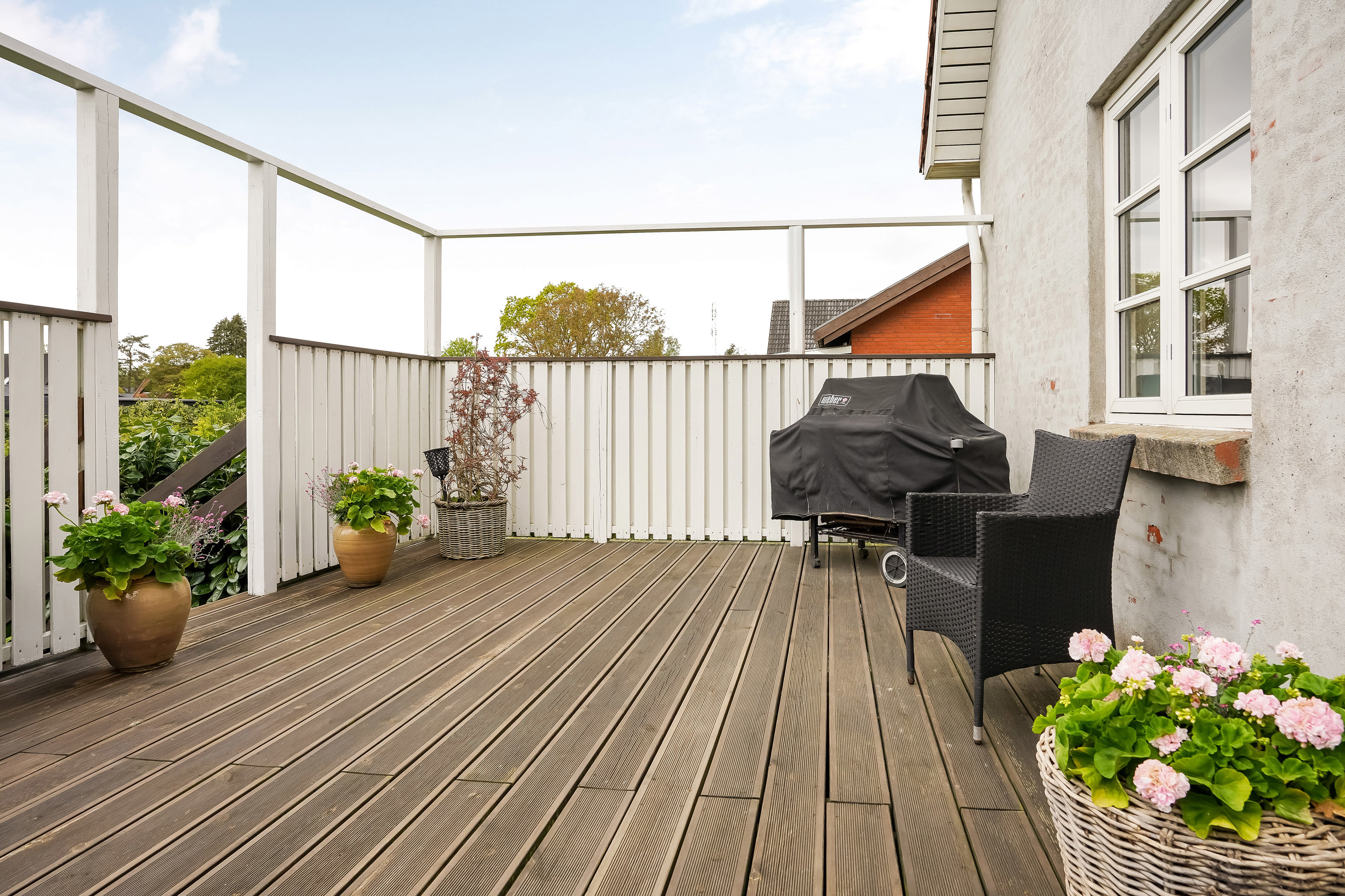 Fremhævet terrasse billede i fuldskærmstilstand. Billede af Tallerupvej 65, Tommerup St, 5690 Tommerup