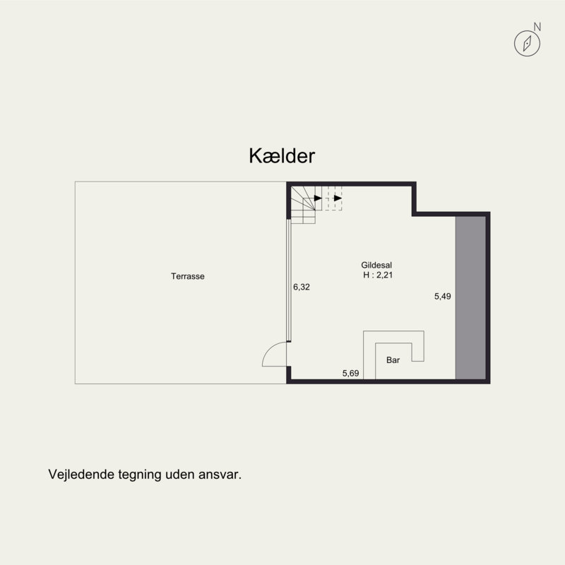 Plantegninger billede af Vangevej 1, 8700 Horsens