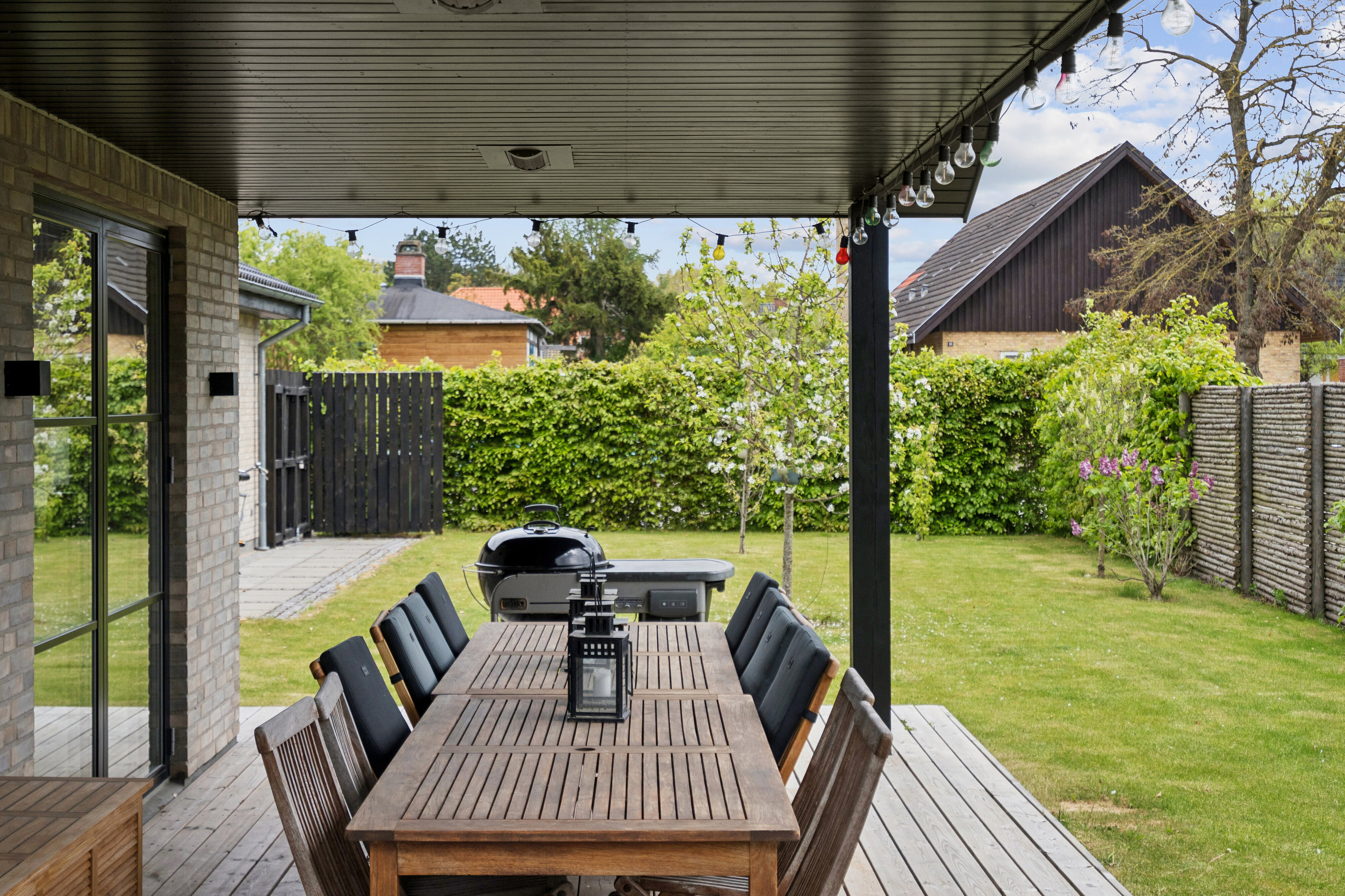 Fremhævet overdækket terrasse billede i fuldskærmstilstand. Billede af Sofielundsvej 33, 2600 Glostrup