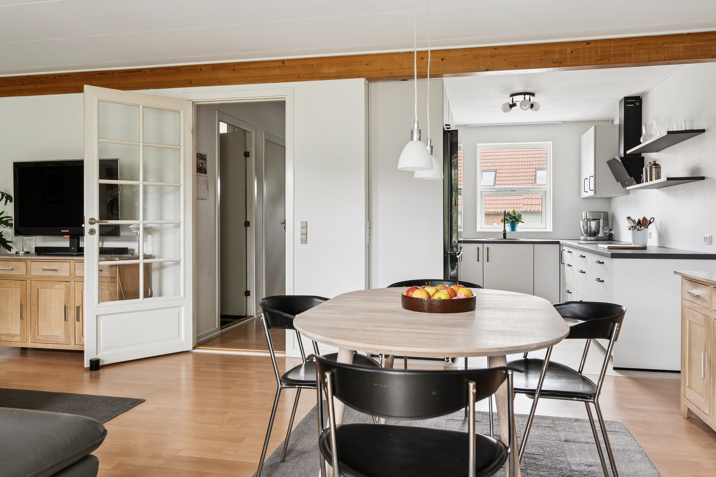 Fremhævet spisestue billede i fuldskærmstilstand. Billede af Næbvej 3C, 4720 Præstø