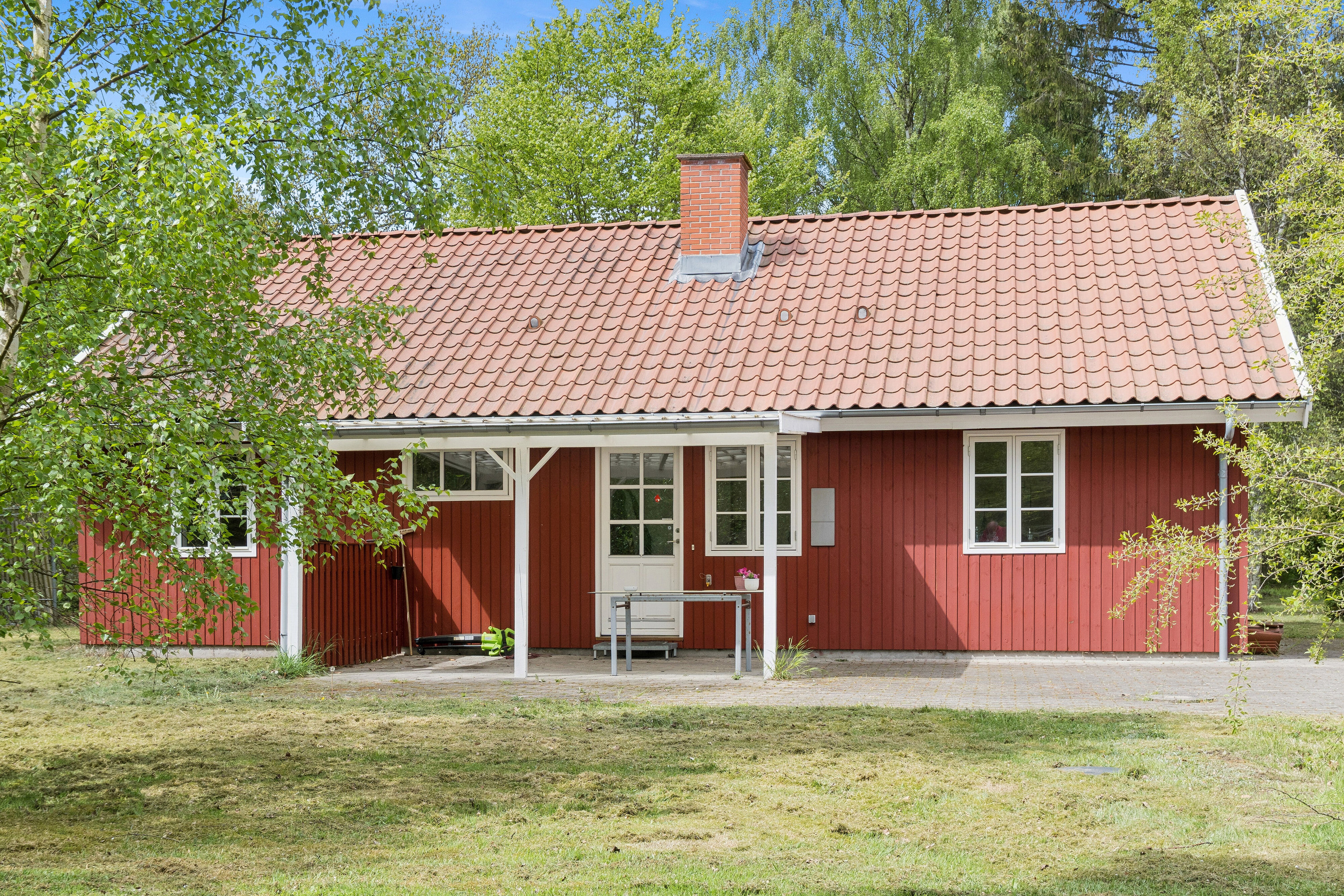 Fremhævet set fra haven billede i fuldskærmstilstand. Billede af Piavej 2, Asserbo, 3300 Frederiksværk