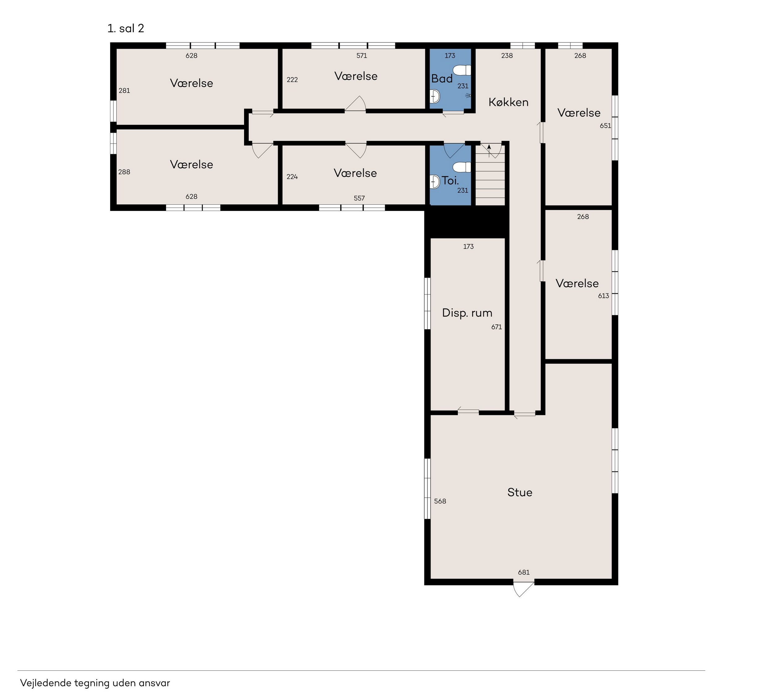 Plantegninger billede af Trehuse 9, 7441 Bording