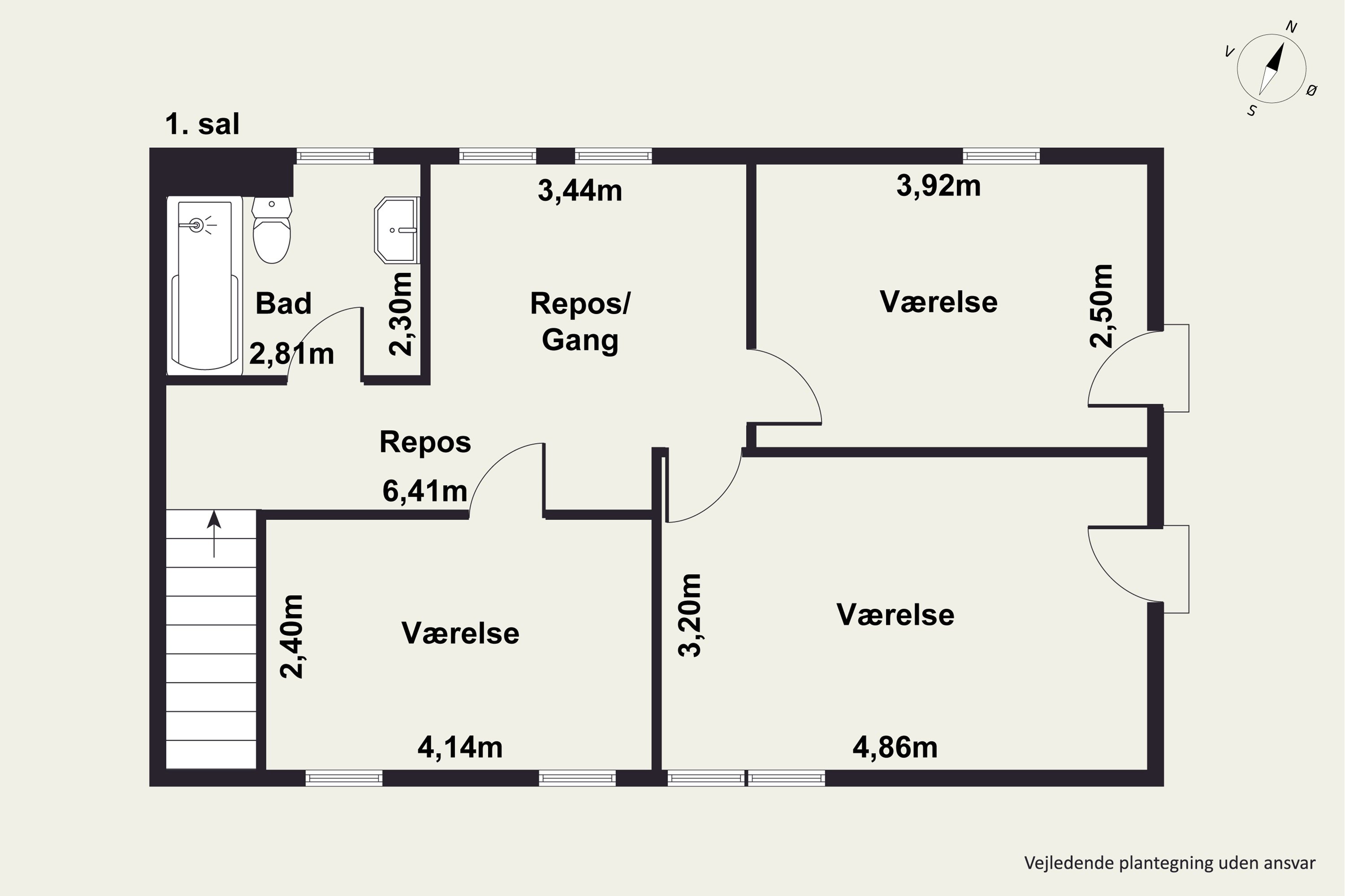 Plantegninger billede af Kollemosevej 42B, 2830 Virum
