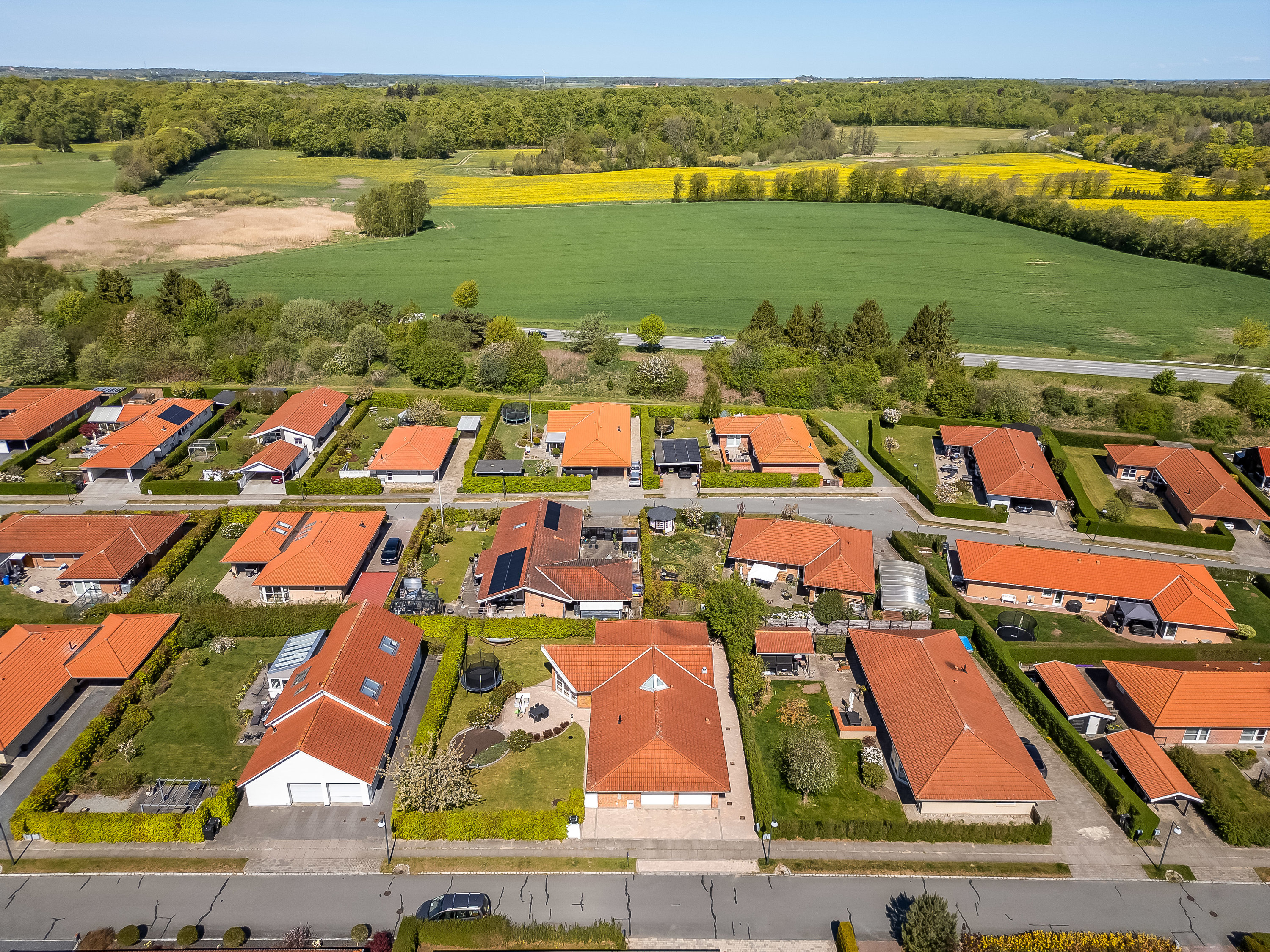 Fremhævet luftfoto billede i fuldskærmstilstand. Billede af Stenlandsengen 17, 3200 Helsinge