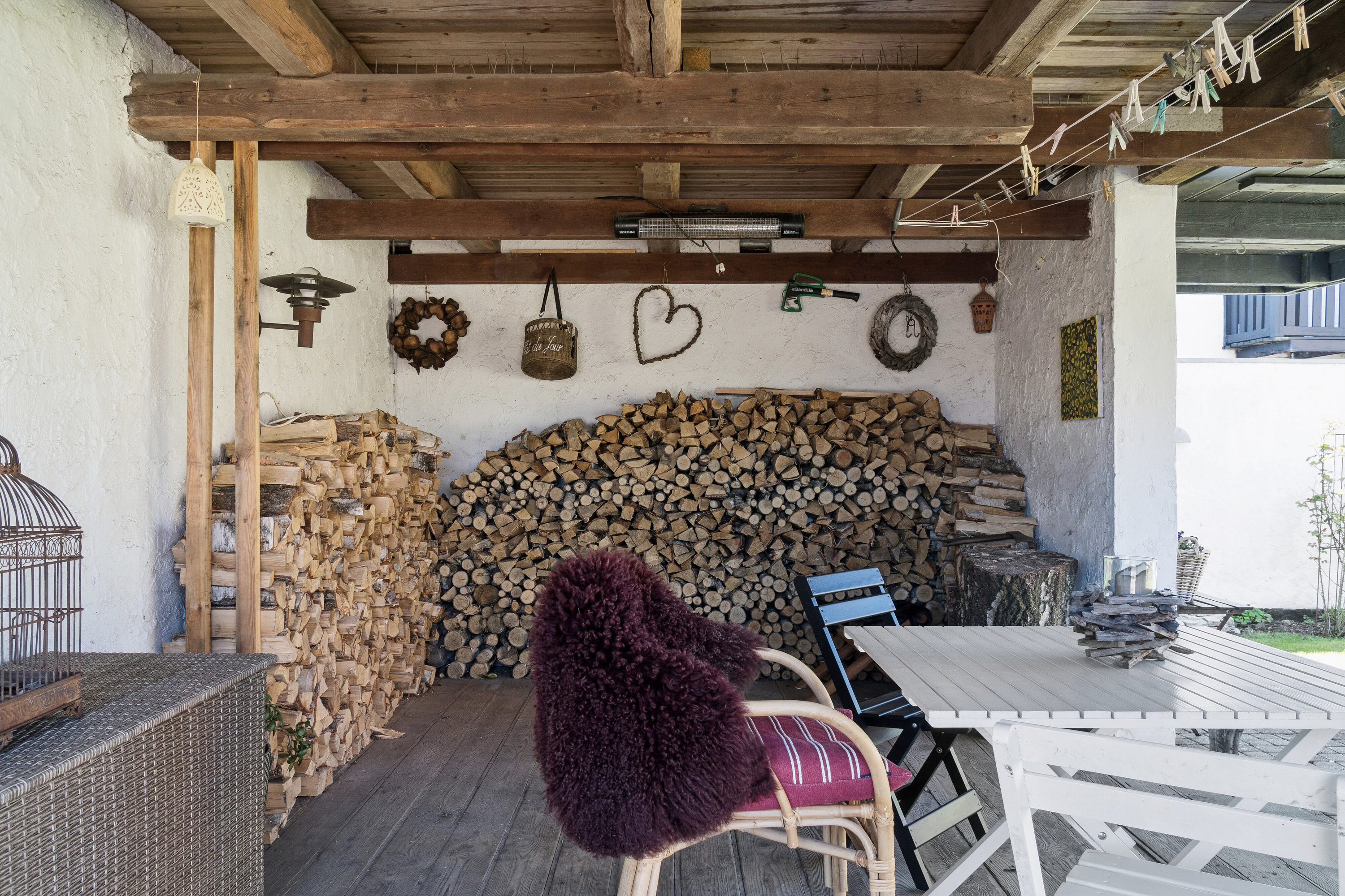 Fremhævet overdækket terrasse billede i fuldskærmstilstand. Billede af Nordre Strandvej 363A, 3100 Hornbæk