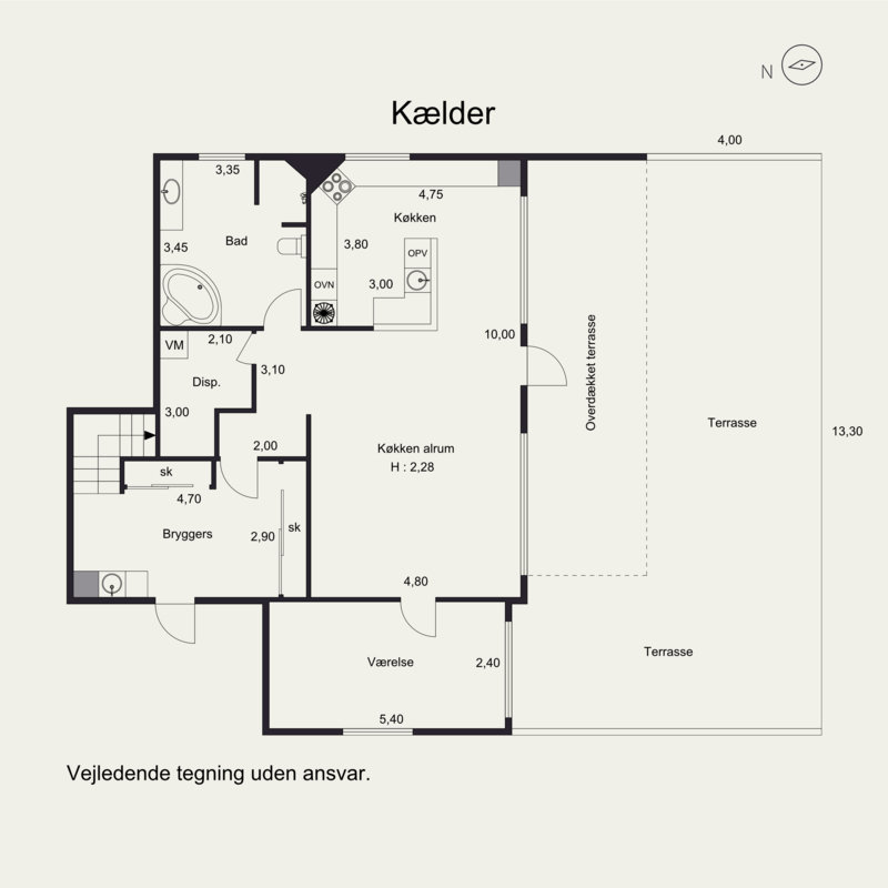 Plantegninger billede af Hans Schacksvej 419, 5300 Kerteminde