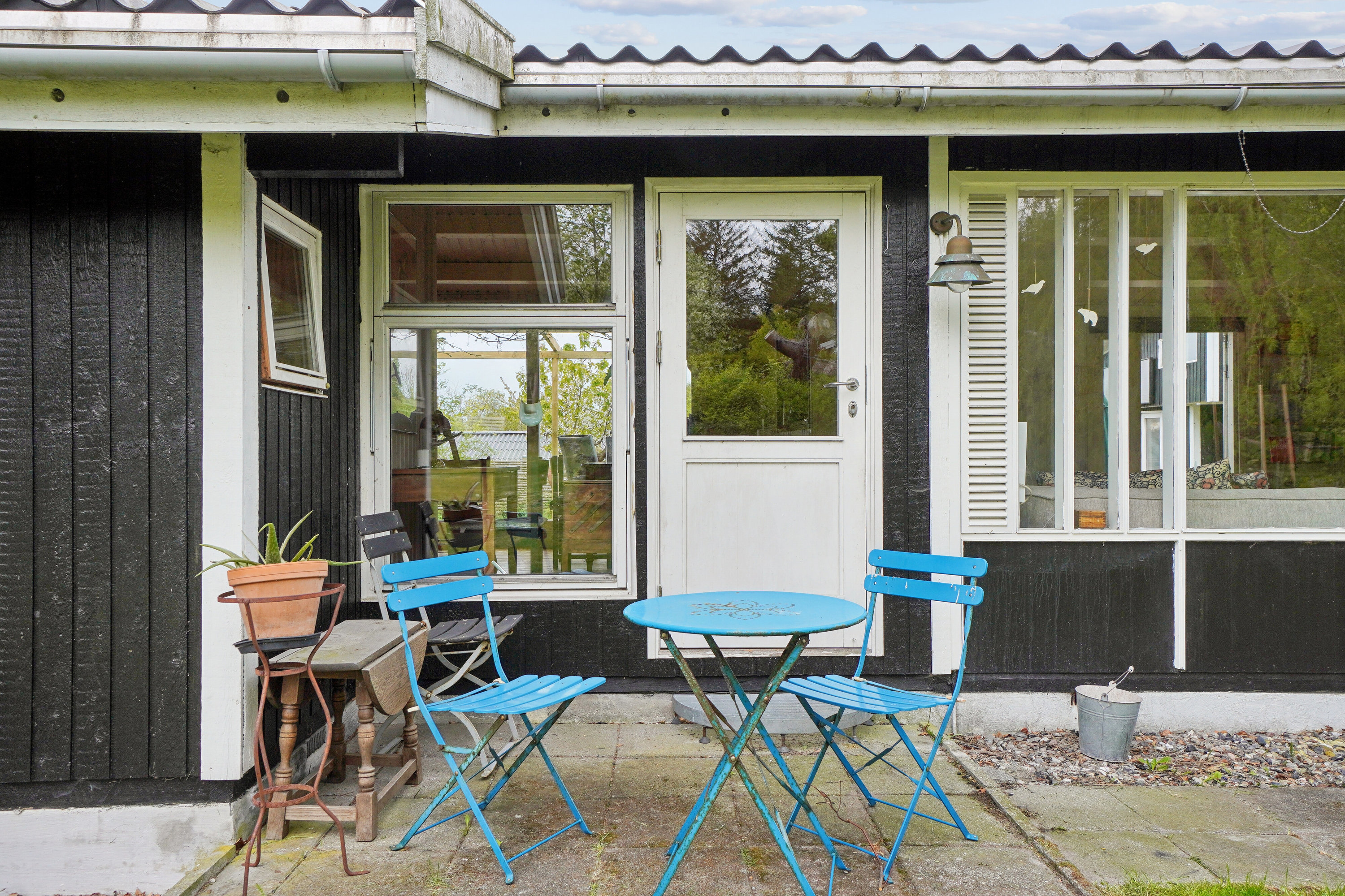 Fremhævet terrasse billede i fuldskærmstilstand. Billede af Anna Borgsvej 7, Evetofte, 3370 Melby