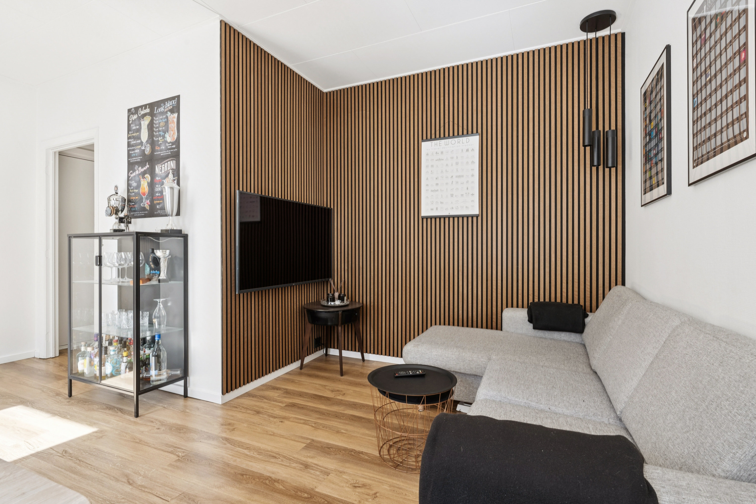 Fremhævet værelse billede i fuldskærmstilstand. Billede af Jernbanegade 18, 1. th., 9000 Aalborg