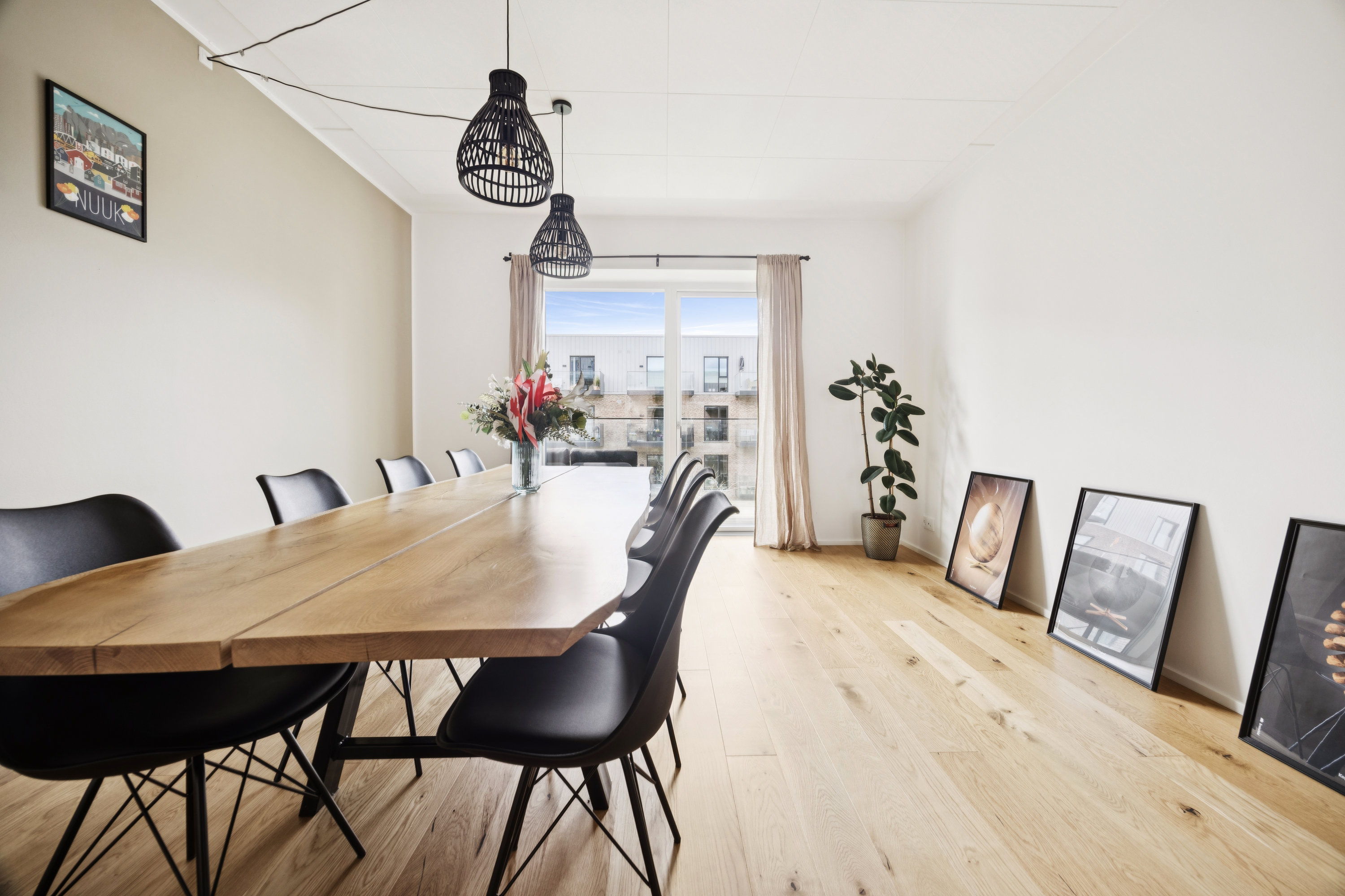 Fremhævet stue billede i fuldskærmstilstand. Billede af Stigsborg Brygge 155, 3. tv., 9400 Nørresundby