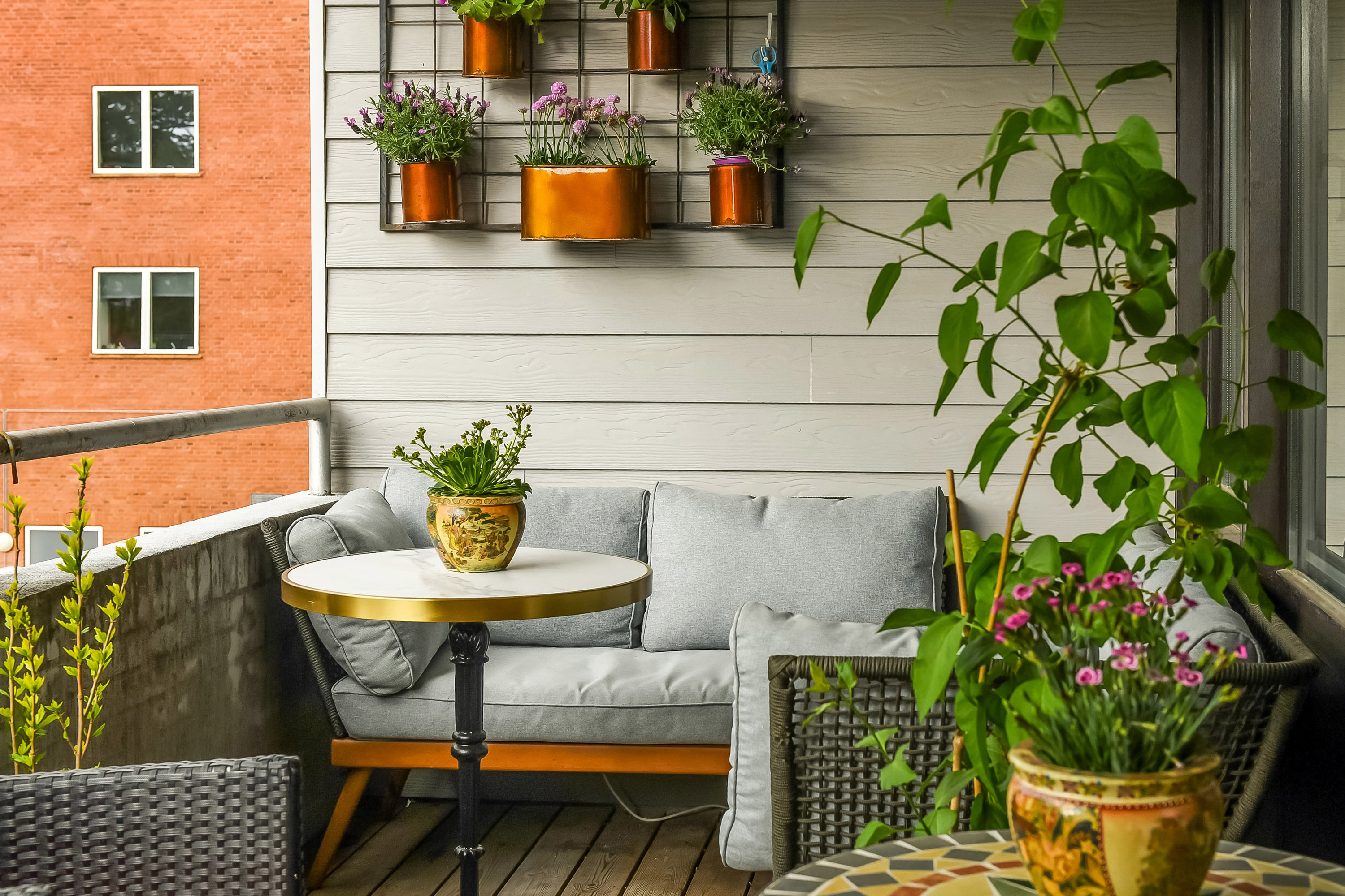 Fremhævet terrasse billede i fuldskærmstilstand. Billede af Skjoldsgade 10, 1. th., 6700 Esbjerg