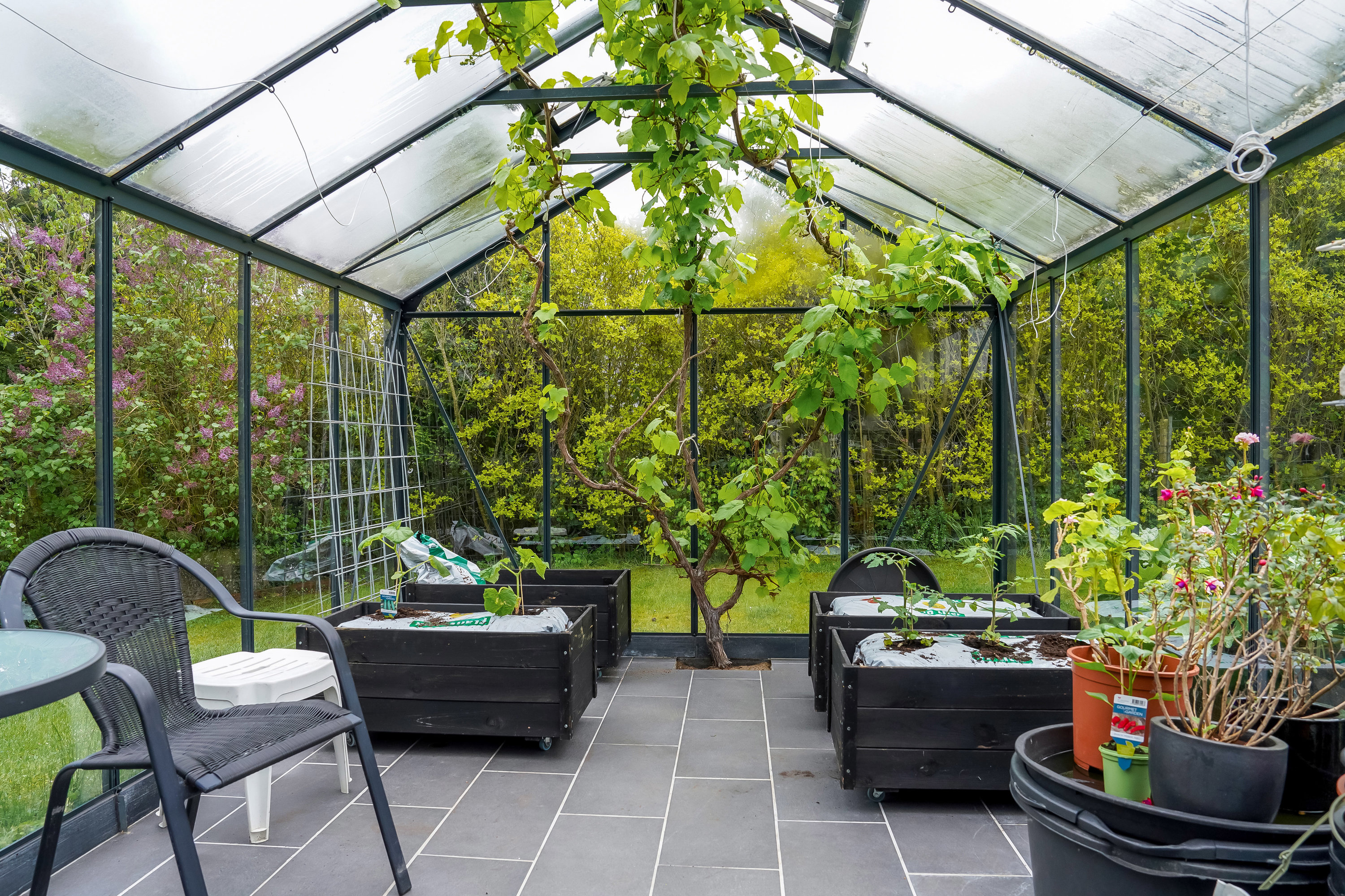 Fremhævet terrasse billede i fuldskærmstilstand. Billede af Møllebakken 44, Strib, 5500 Middelfart
