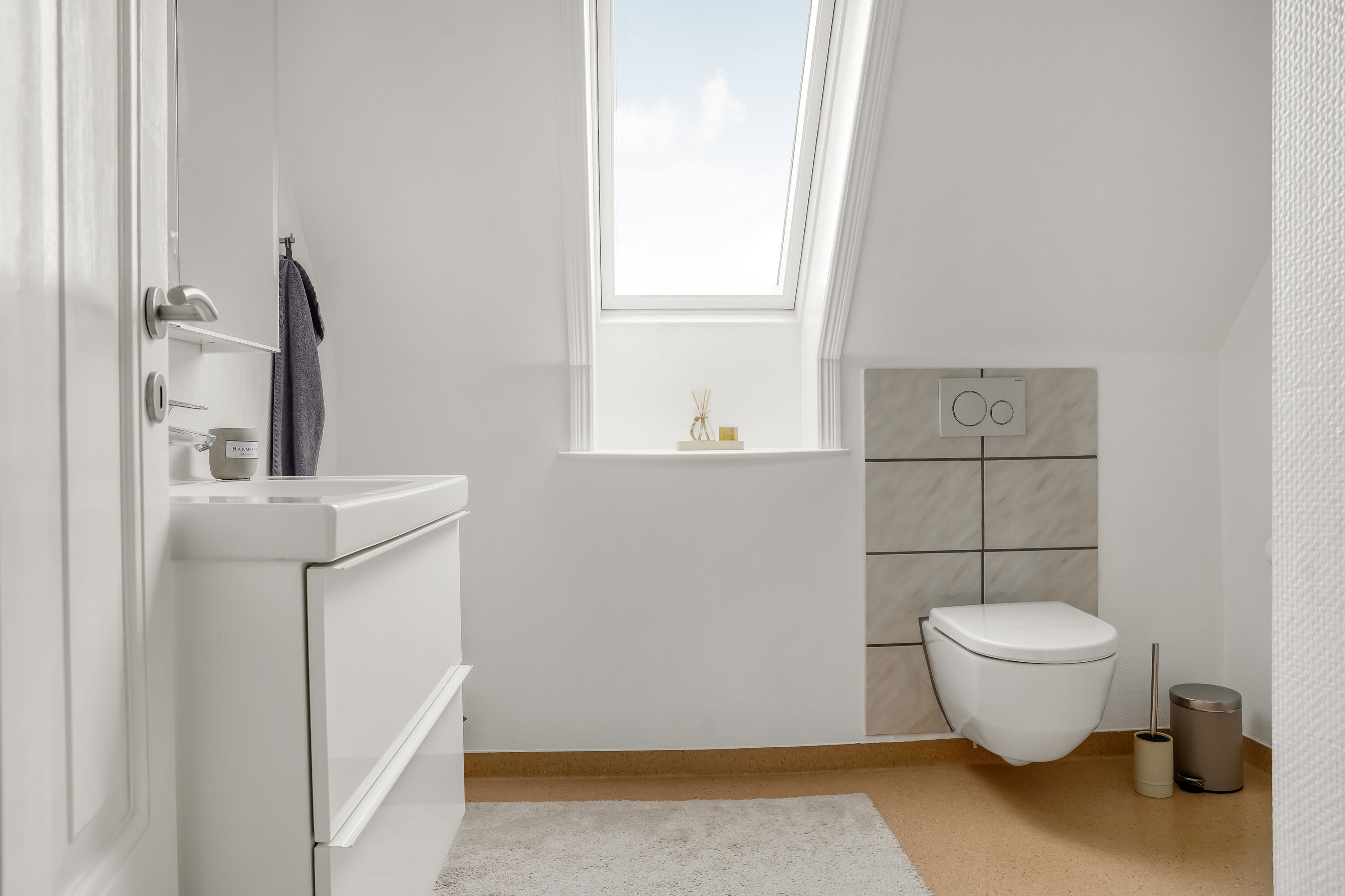 Fremhævet toilet billede i fuldskærmstilstand. Billede af Odensevej 69, 5500 Middelfart