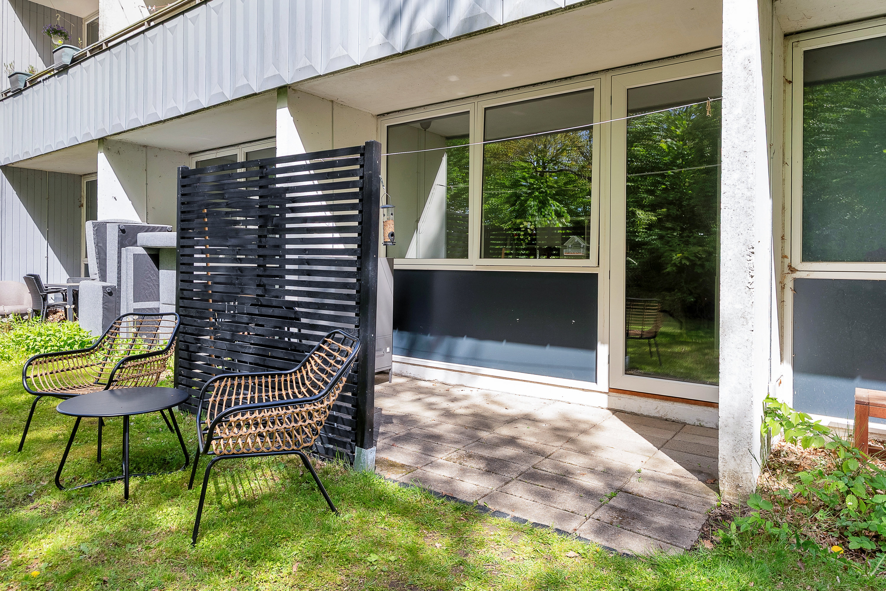 Fremhævet terrasse billede i fuldskærmstilstand. Billede af Ternevej 119, st.., Snestrup, 5210 Odense NV