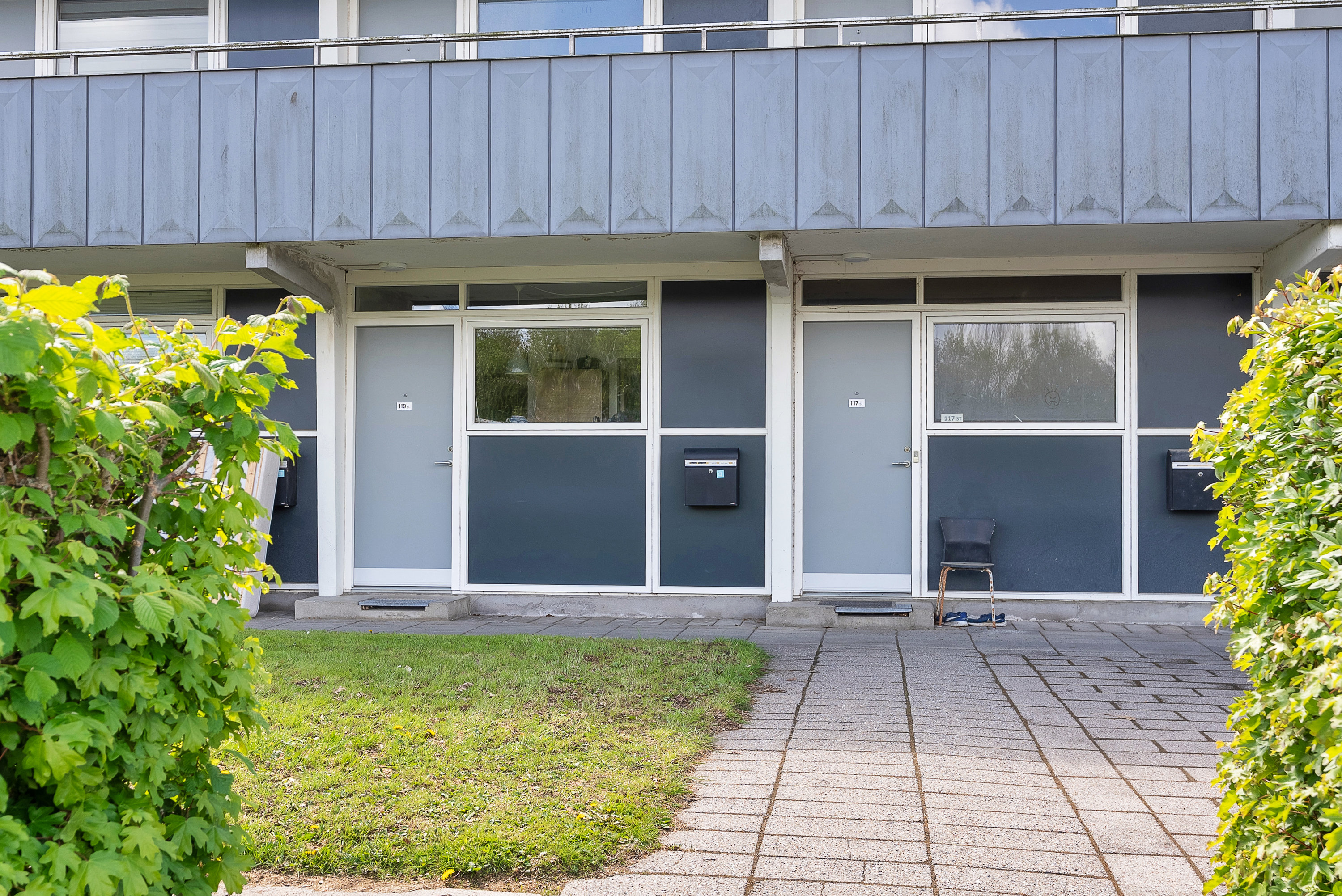 Fremhævet facade billede i fuldskærmstilstand. Billede af Ternevej 119, st.., Snestrup, 5210 Odense NV