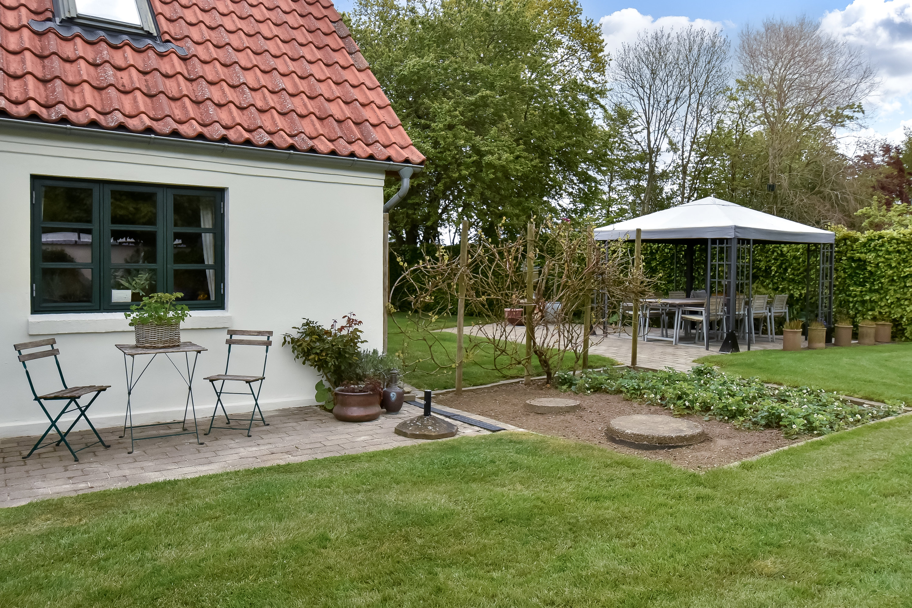 Fremhævet terrasse billede i fuldskærmstilstand. Billede af Ørskovvej 2, Snejbjerg, 7400 Herning