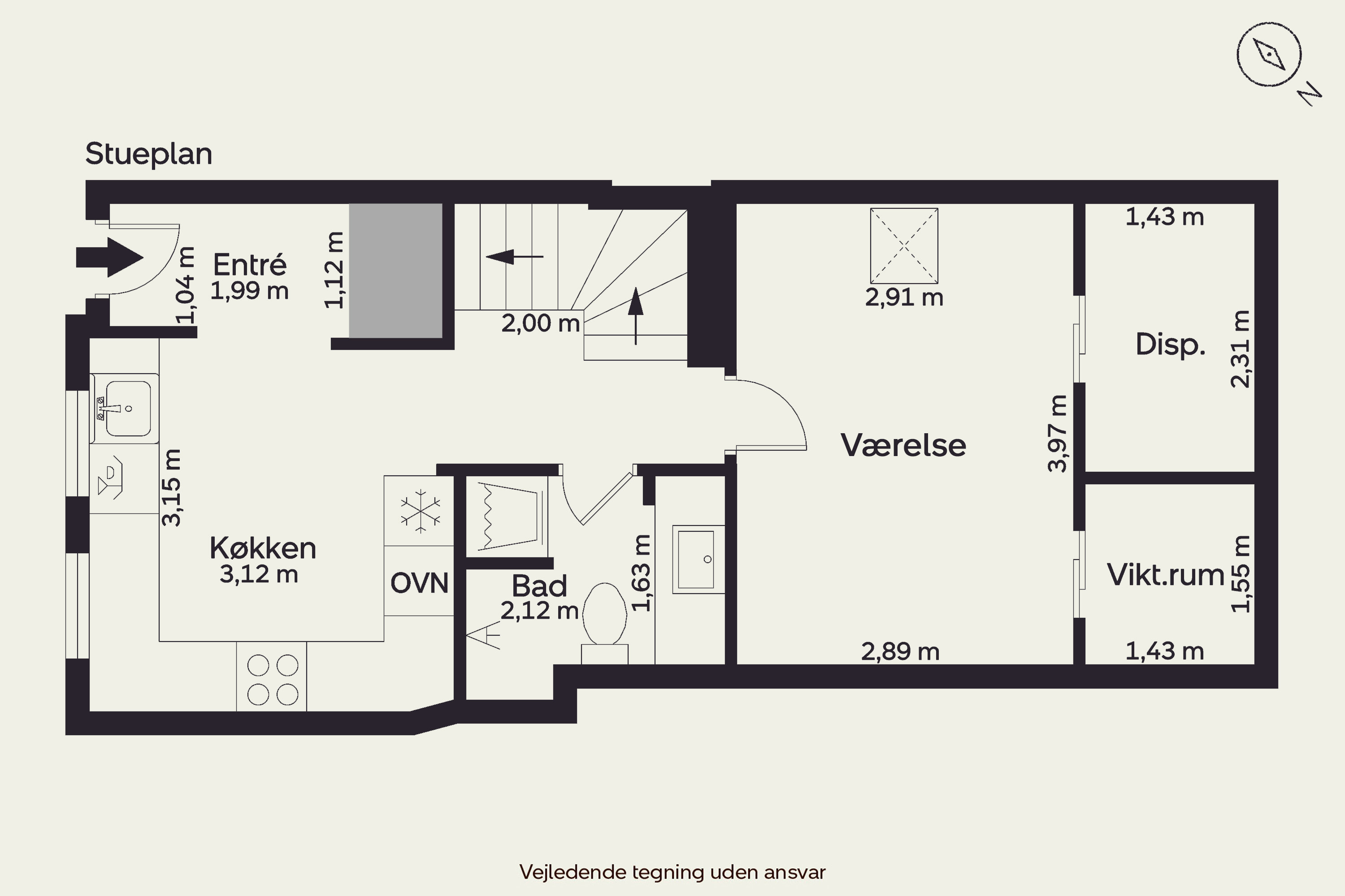 Plantegninger billede af Gravene 3, 5000 Odense C