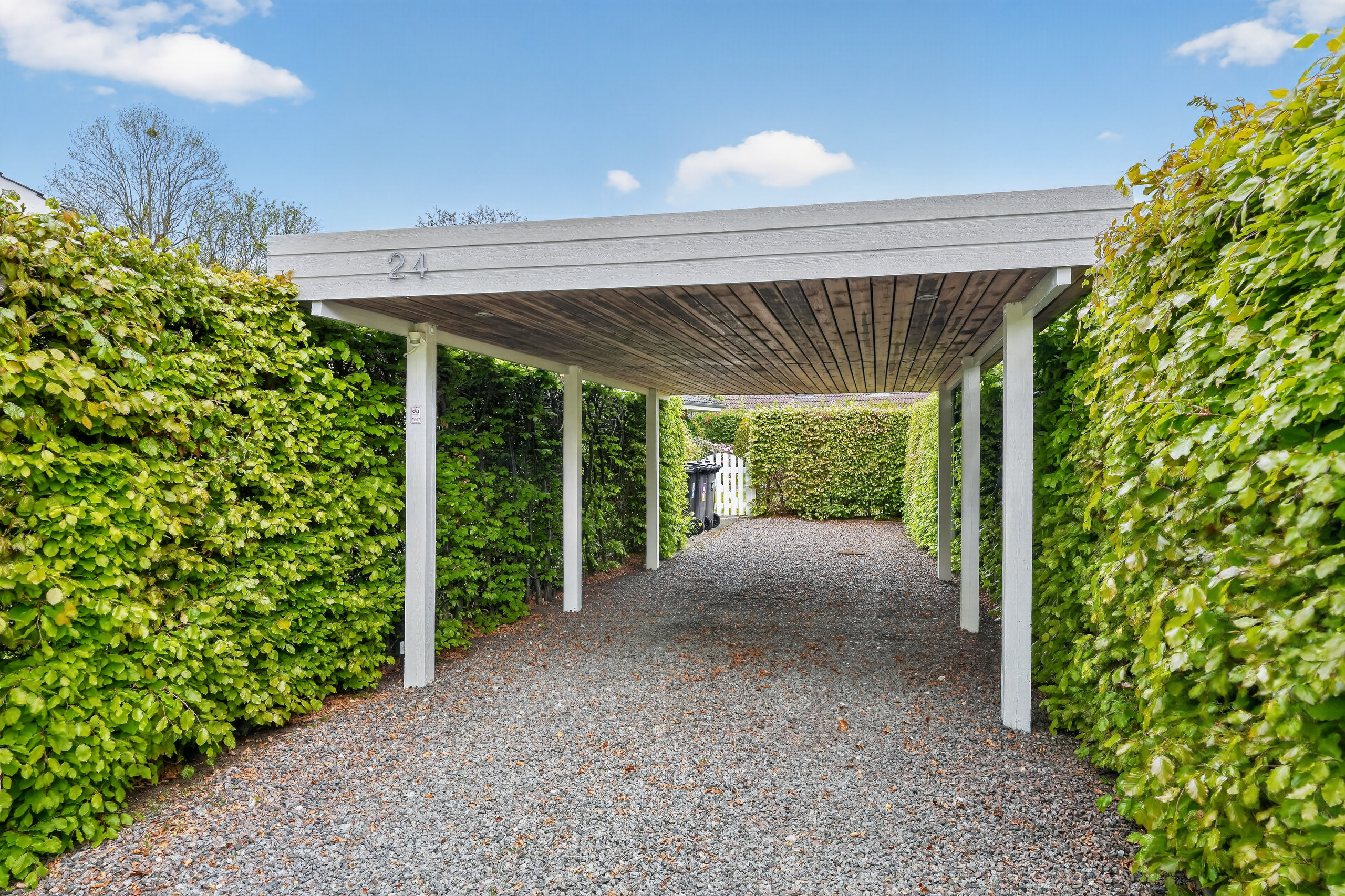 Fremhævet carport billede i fuldskærmstilstand. Billede af Gl Mejerivej 24, 3050 Humlebæk