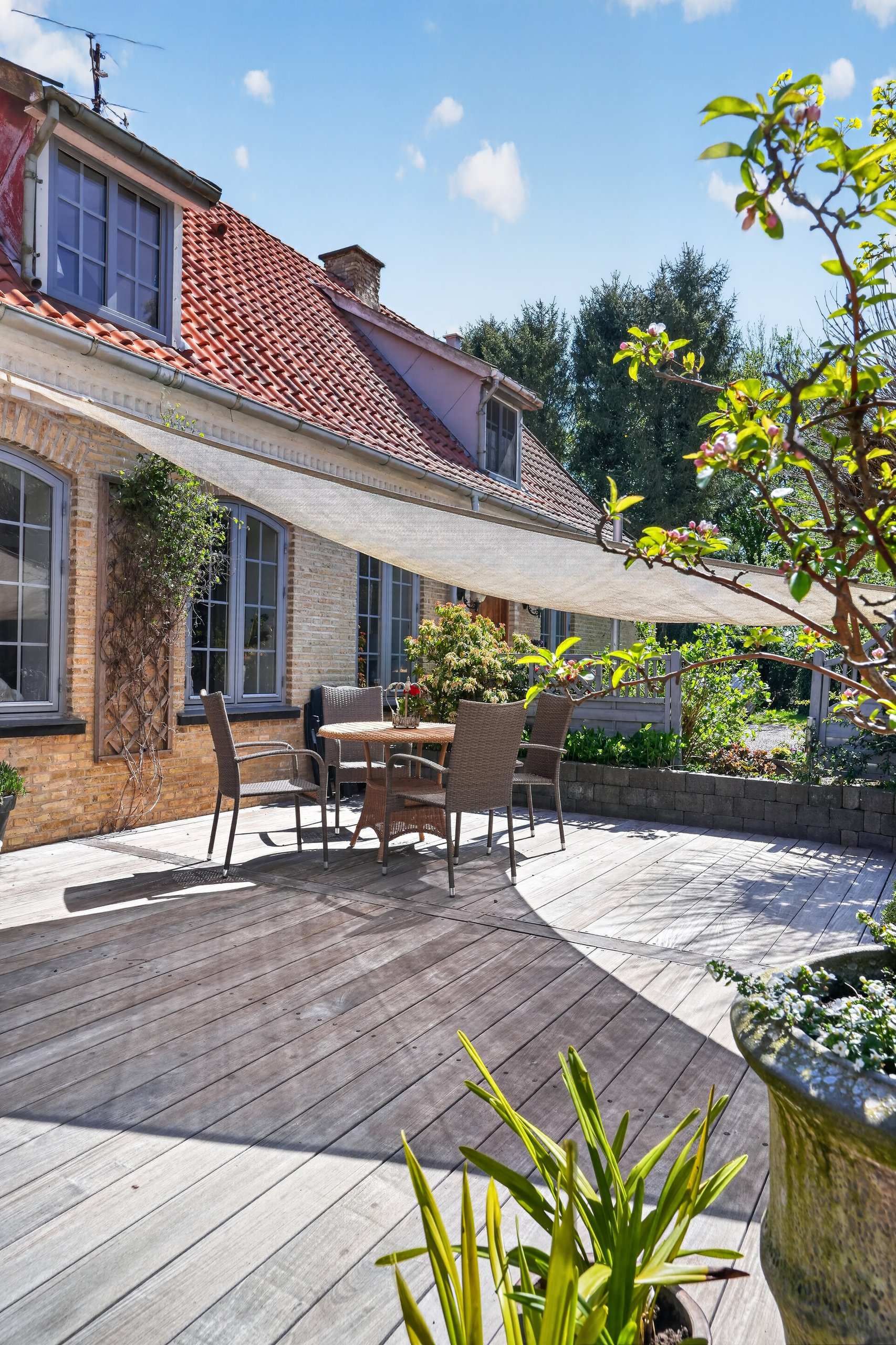 Fremhævet terrasse billede i fuldskærmstilstand. Billede af Ringstedvej 20, Gudmandstrup, 4520 Svinninge