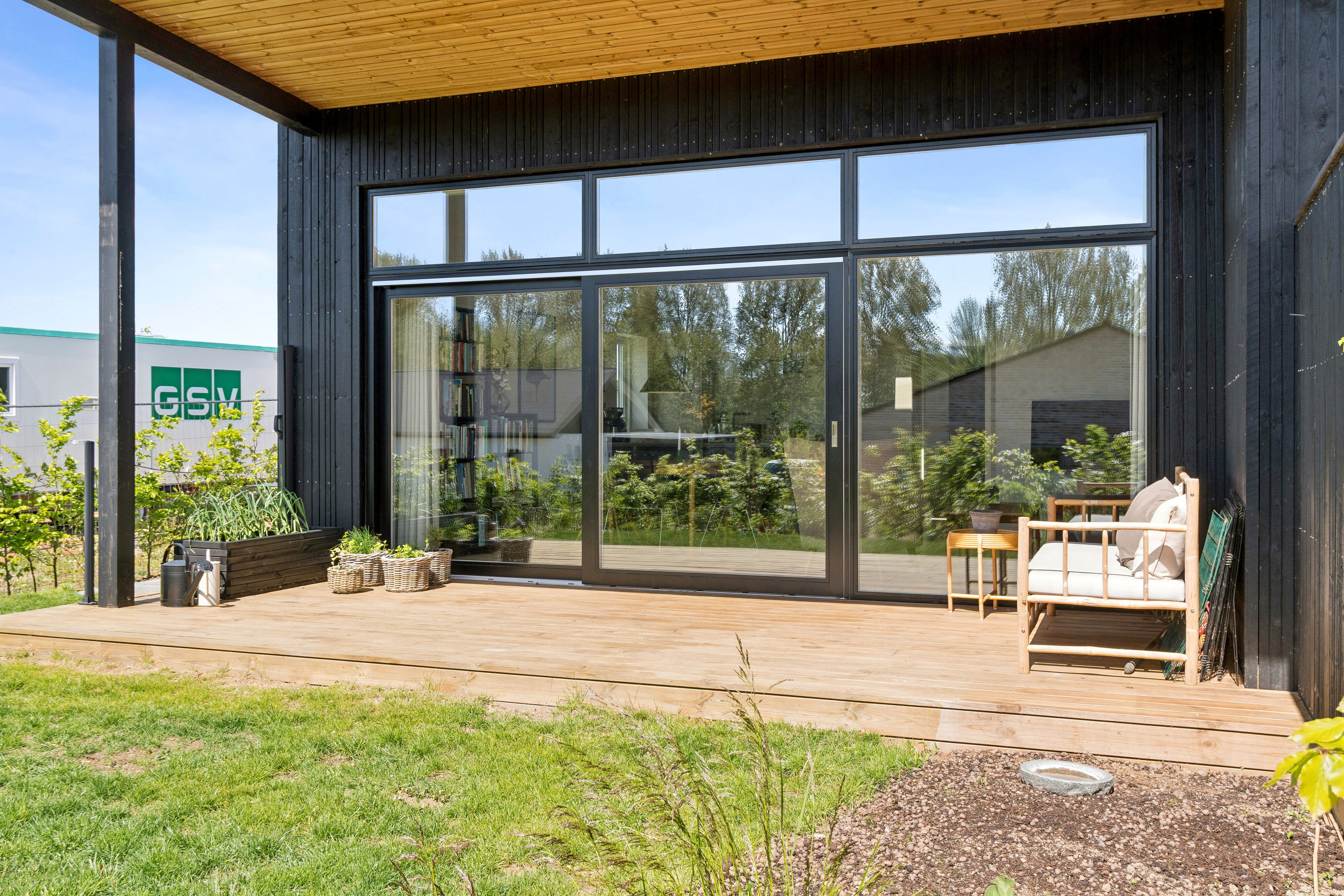 Fremhævet terrasse billede i fuldskærmstilstand. Billede af Ollebjergs Kvarter 424, 4700 Næstved