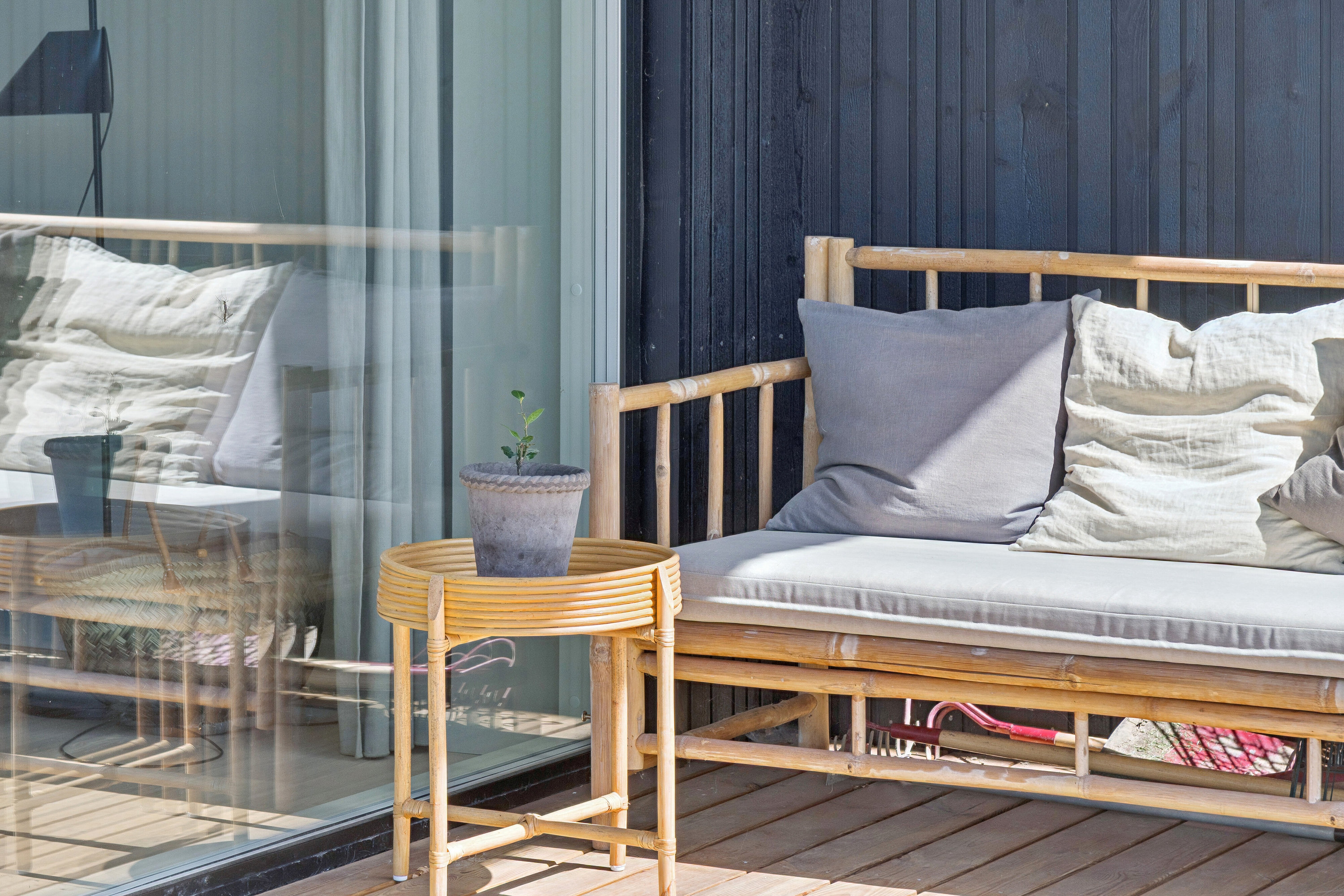 Fremhævet terrasse billede i fuldskærmstilstand. Billede af Ollebjergs Kvarter 424, 4700 Næstved