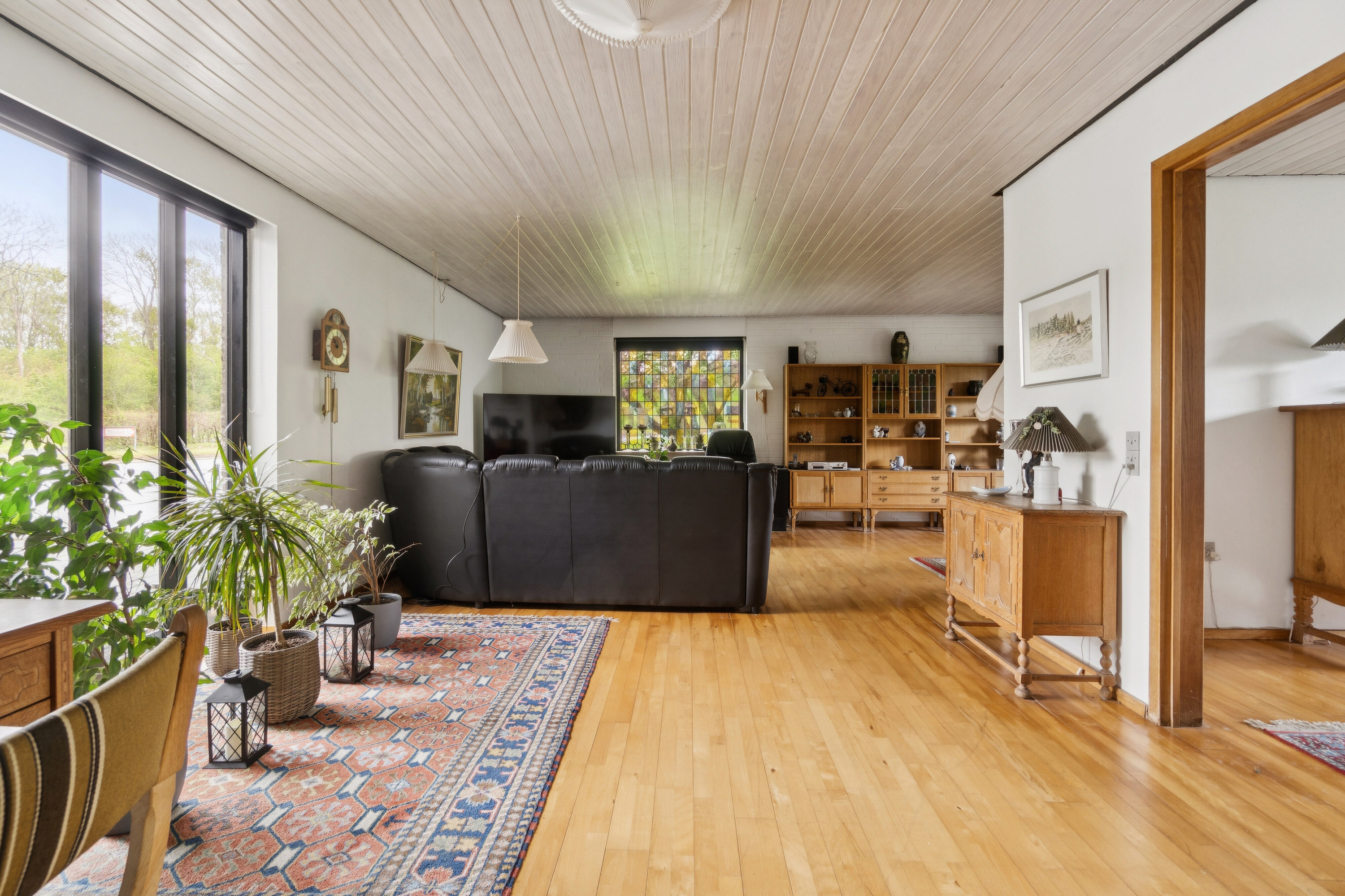 Fremhævet stue billede i fuldskærmstilstand. Billede af Vigsøvej 55, Vigsø, 7730 Hanstholm
