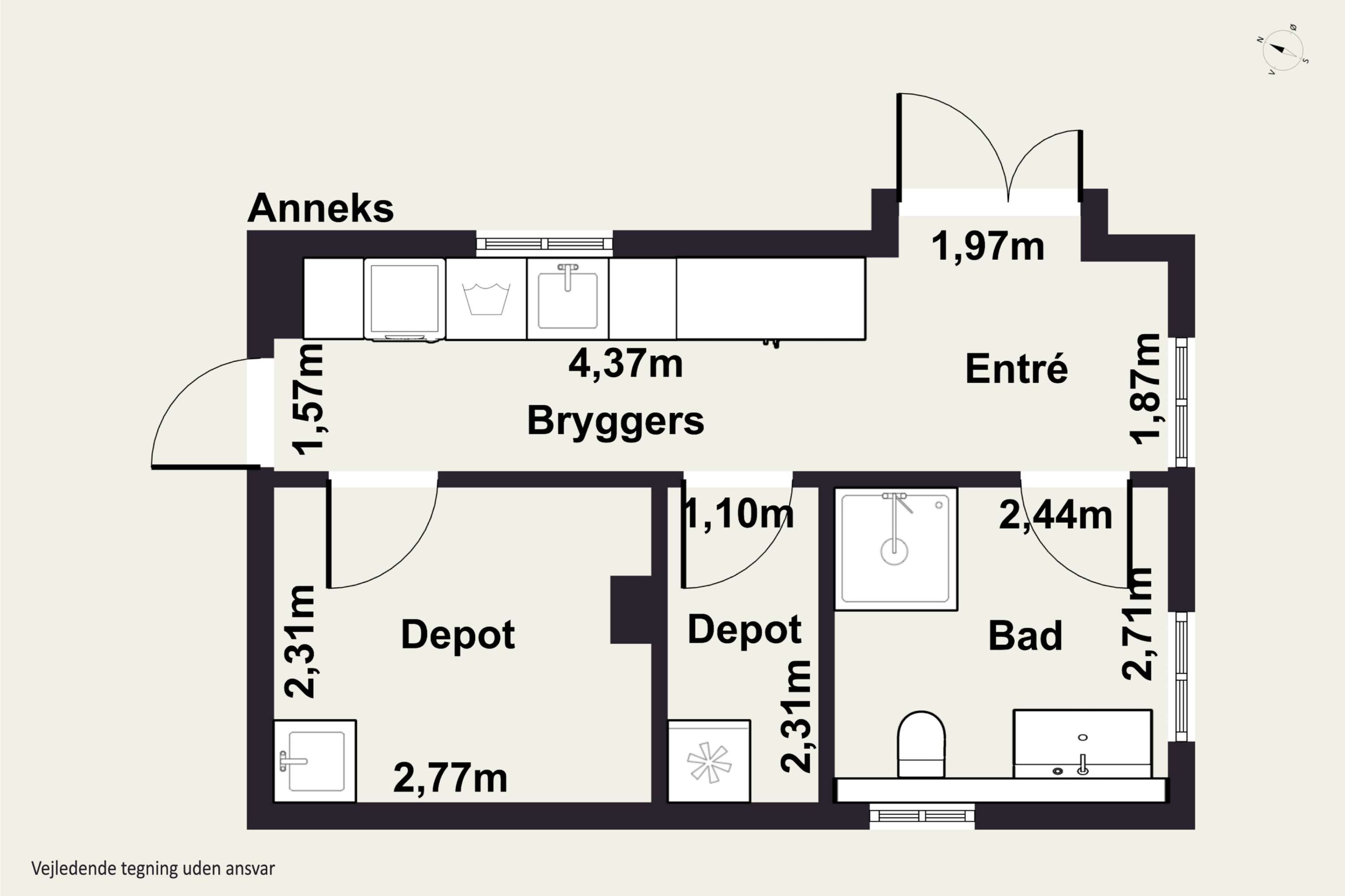 Plantegninger billede af Kildevangsvej 10, Gøderup, 4000 Roskilde