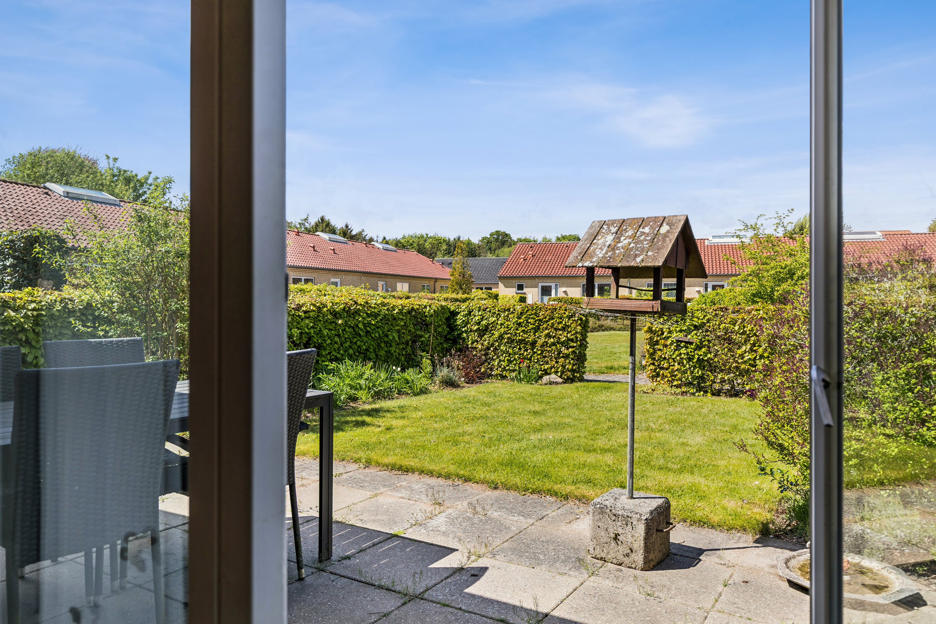 Fremhævet terrasse billede i fuldskærmstilstand. Billede af Skovhaven 9, 4450 Jyderup