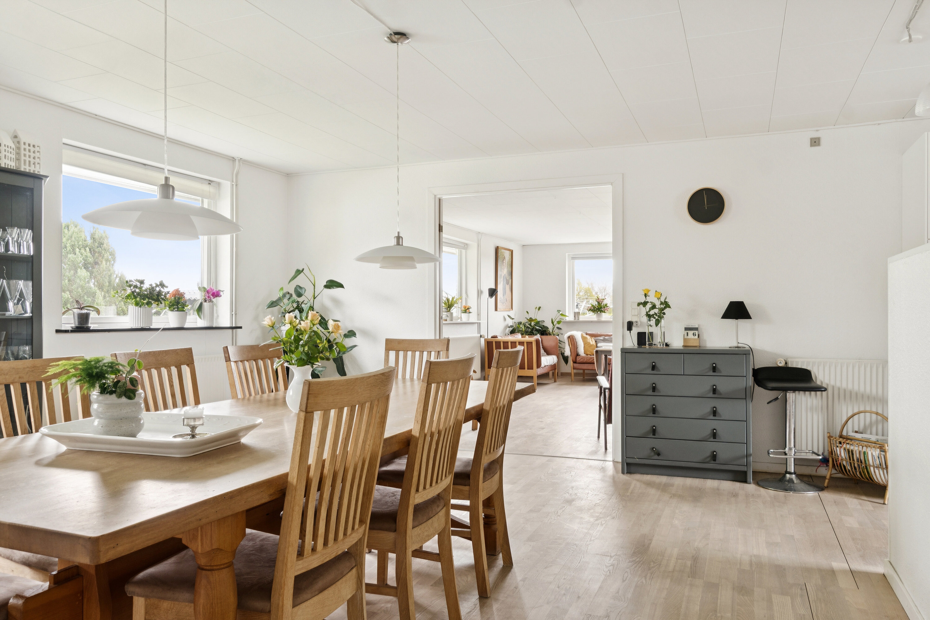 Fremhævet spisestue billede i fuldskærmstilstand. Billede af Nyvej 44, 4262 Sandved