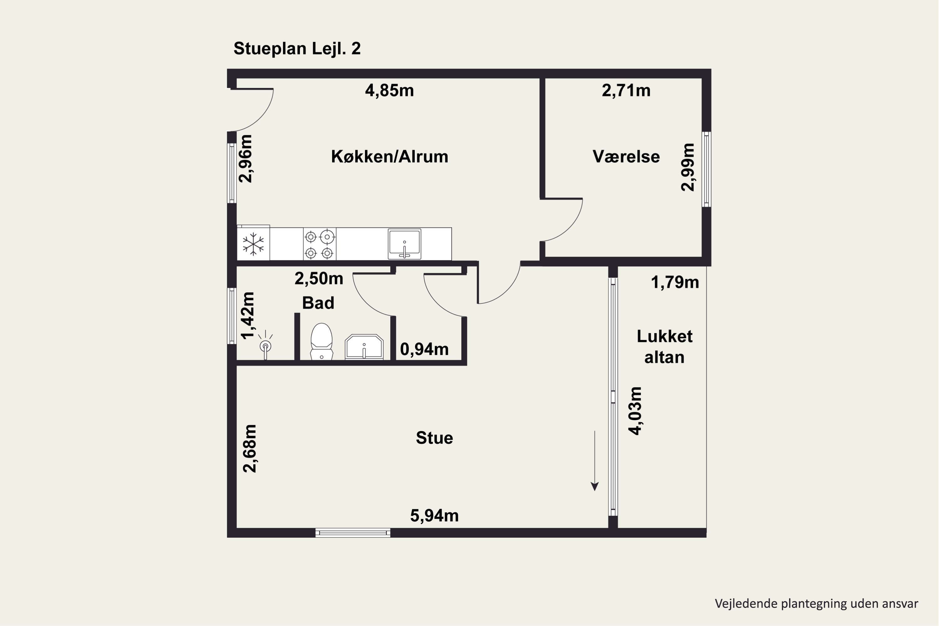 Plantegninger billede af Vroldvej 102, Vrold, 8660 Skanderborg