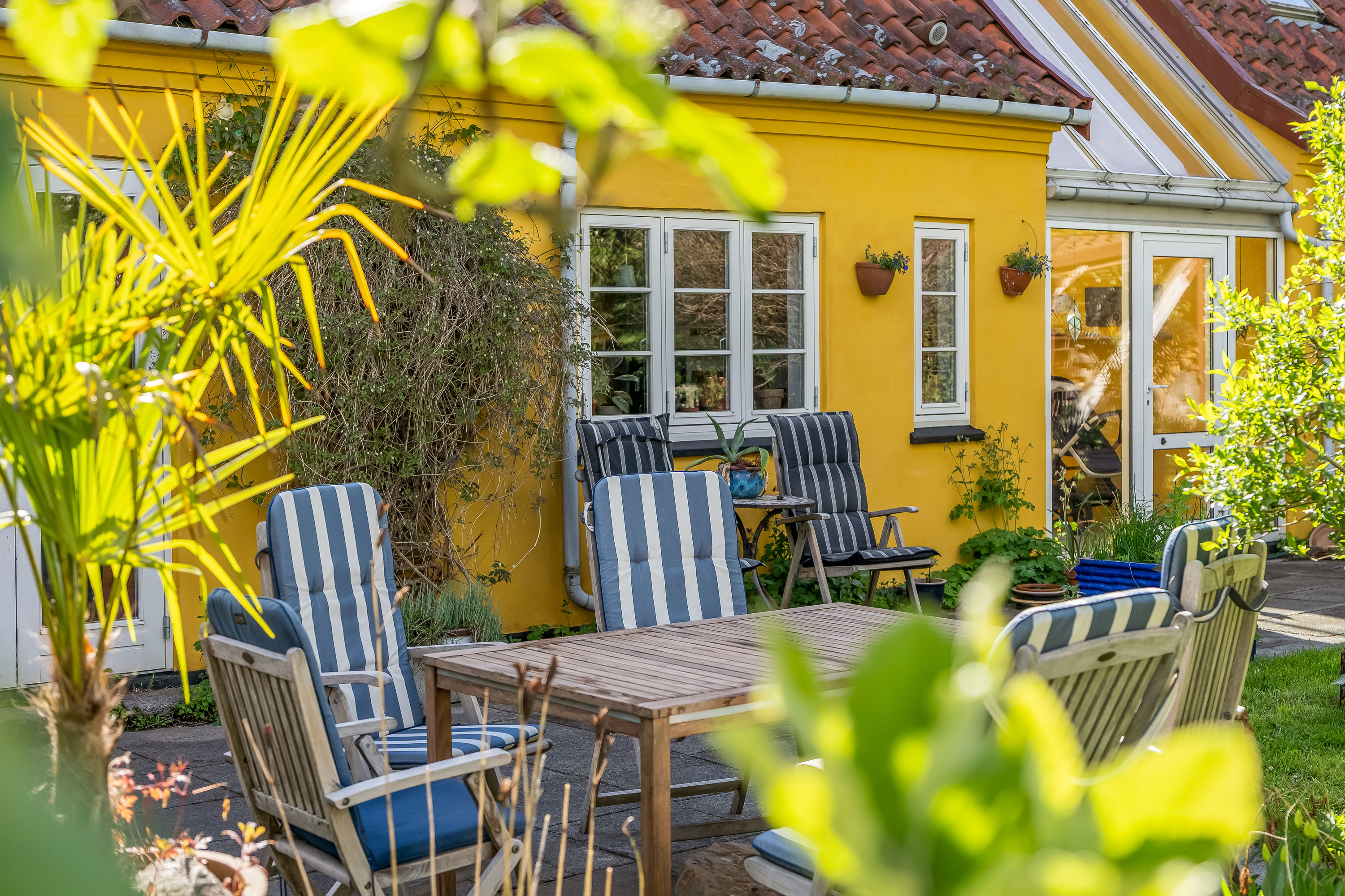 Fremhævet terrasse billede i fuldskærmstilstand. Billede af Strædet 16, Nørre Herlev, 3400 Hillerød