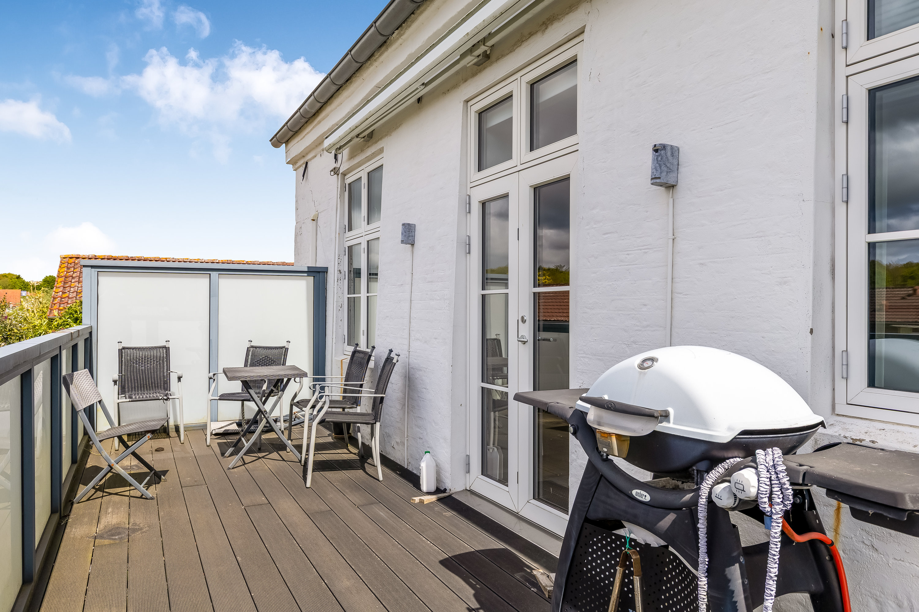 Fremhævet terrasse billede i fuldskærmstilstand. Billede af Møllegade 23, st.. th., 6240 Løgumkloster