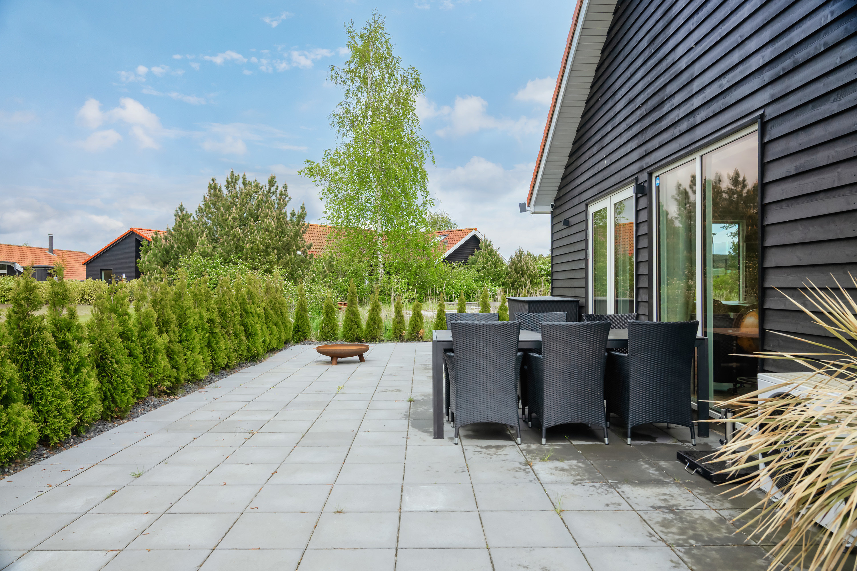 Fremhævet terrasse billede i fuldskærmstilstand. Billede af Marielyst Strandpark 21, 4873 Væggerløse