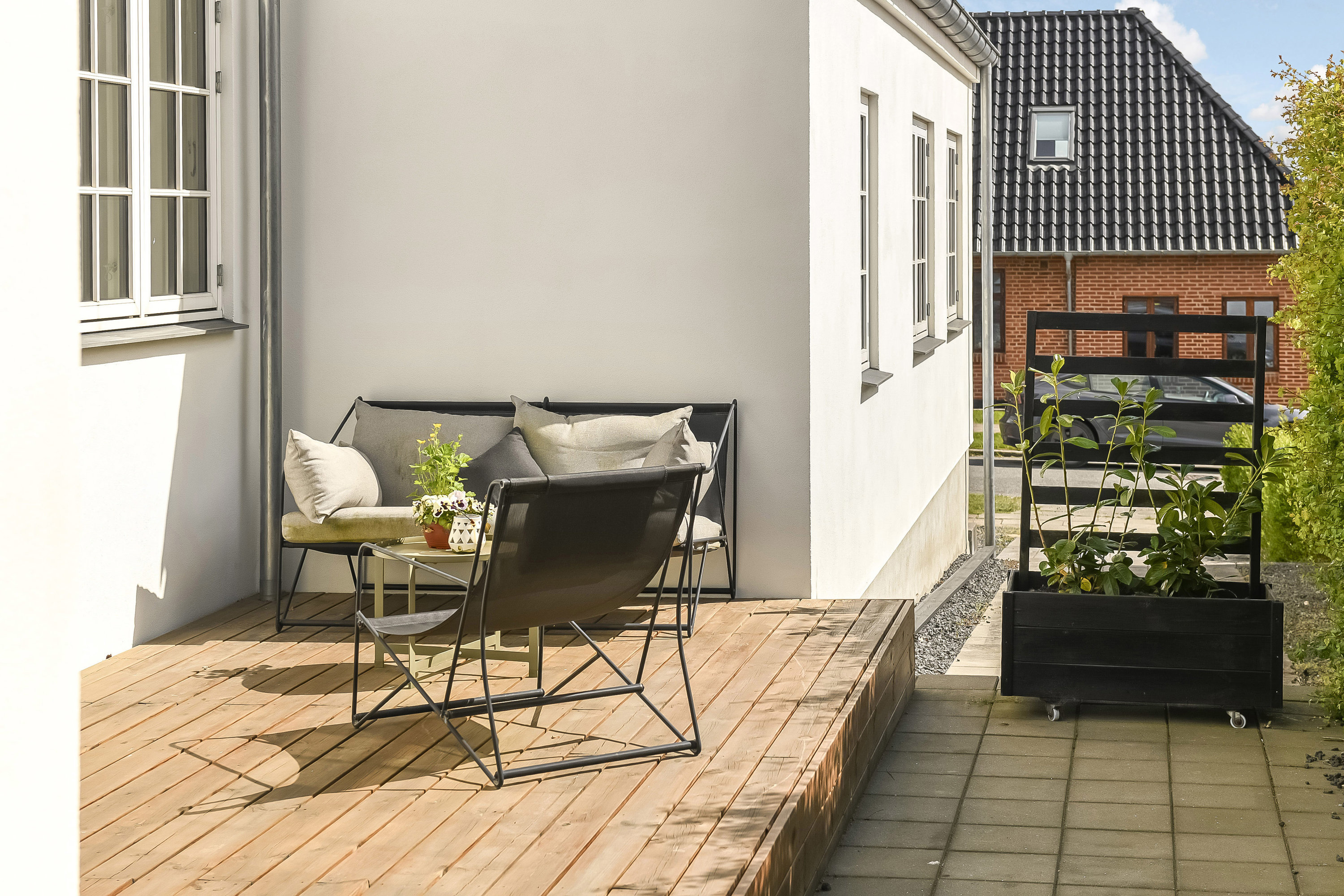 Fremhævet terrasse billede i fuldskærmstilstand. Billede af Carit Etlars Alle 36, 6700 Esbjerg