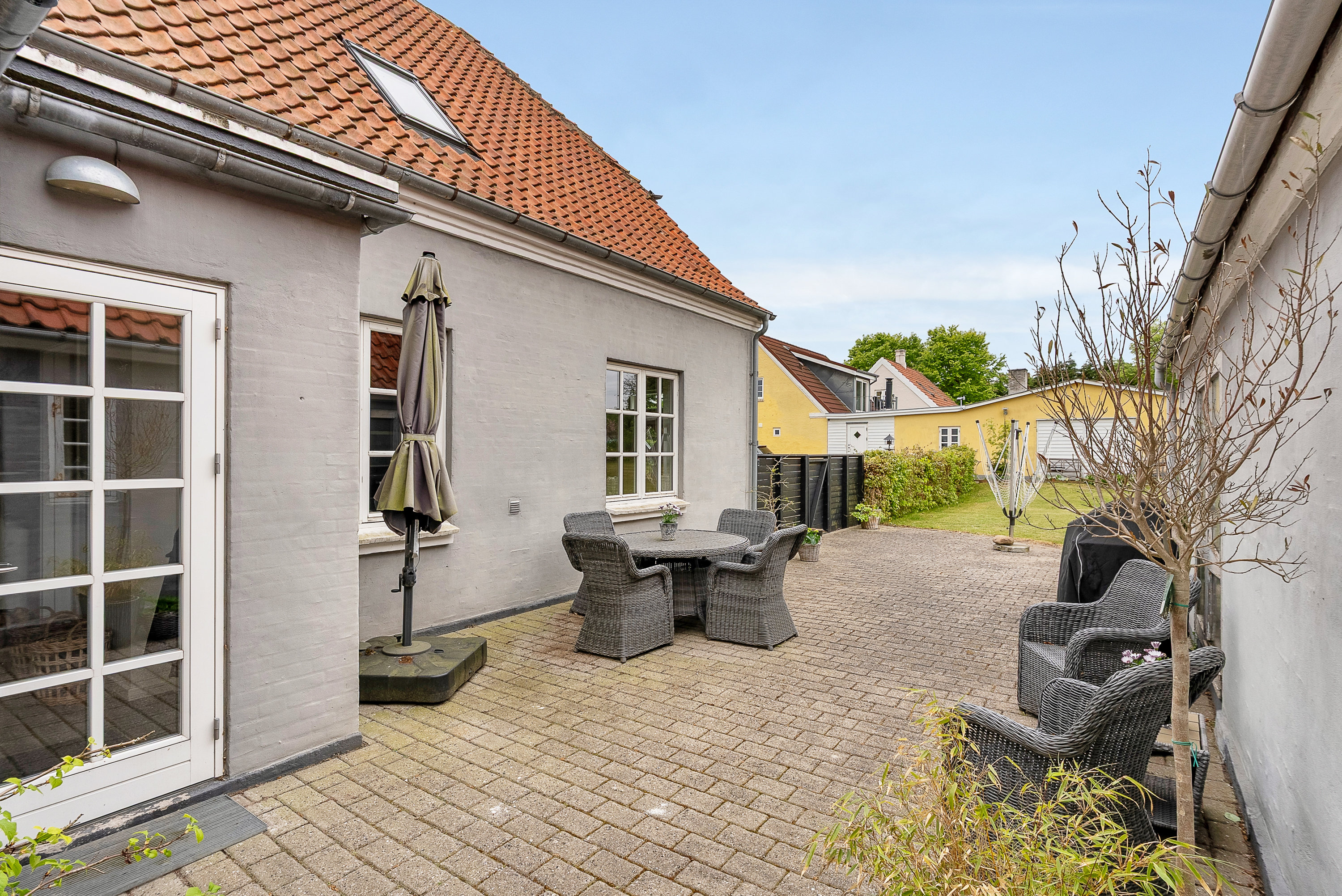 Fremhævet terrasse billede i fuldskærmstilstand. Billede af Nyborgvej 49, 5600 Faaborg