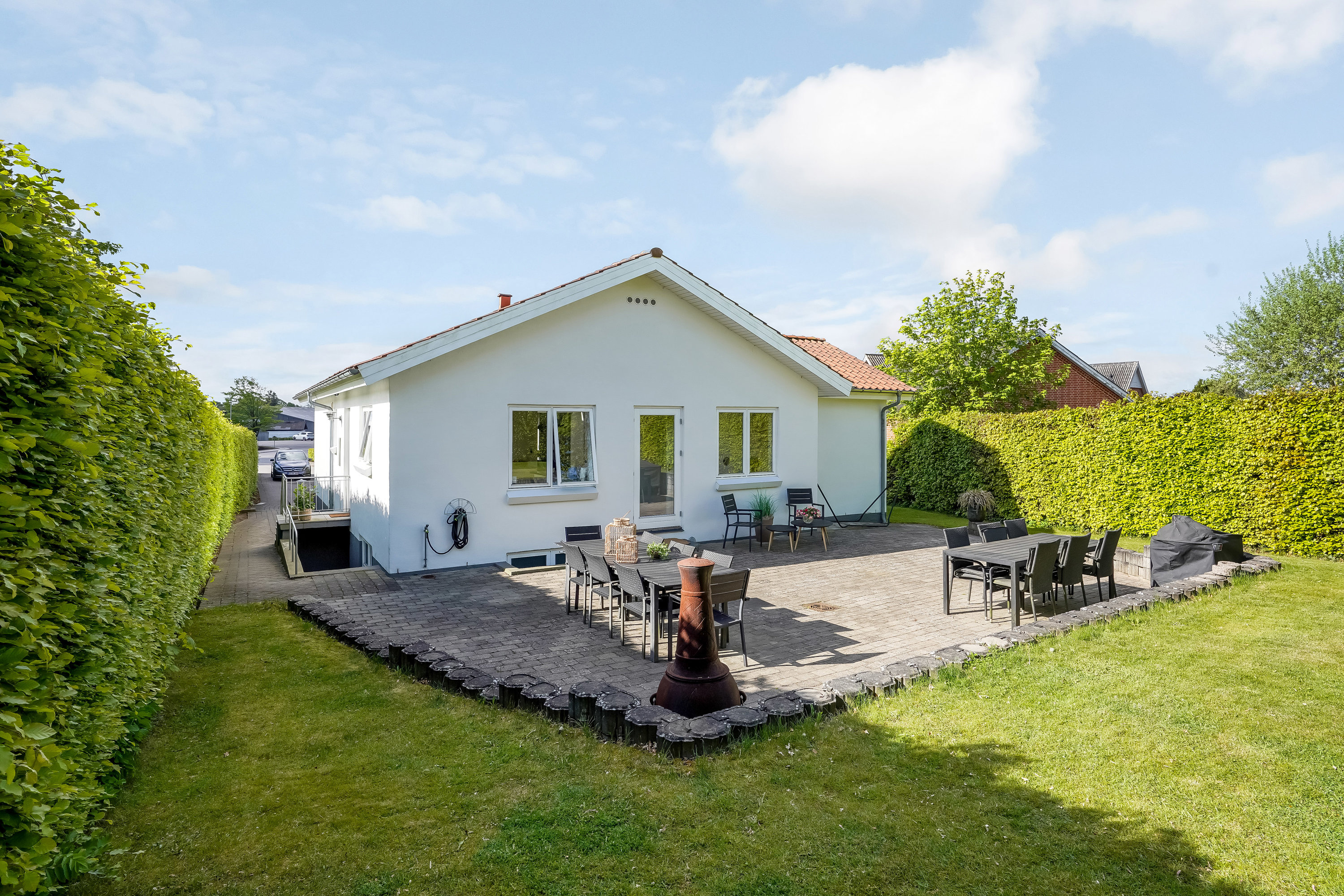 Fremhævet terrasse billede i fuldskærmstilstand. Billede af Vinkelvej 2B, 8740 Brædstrup