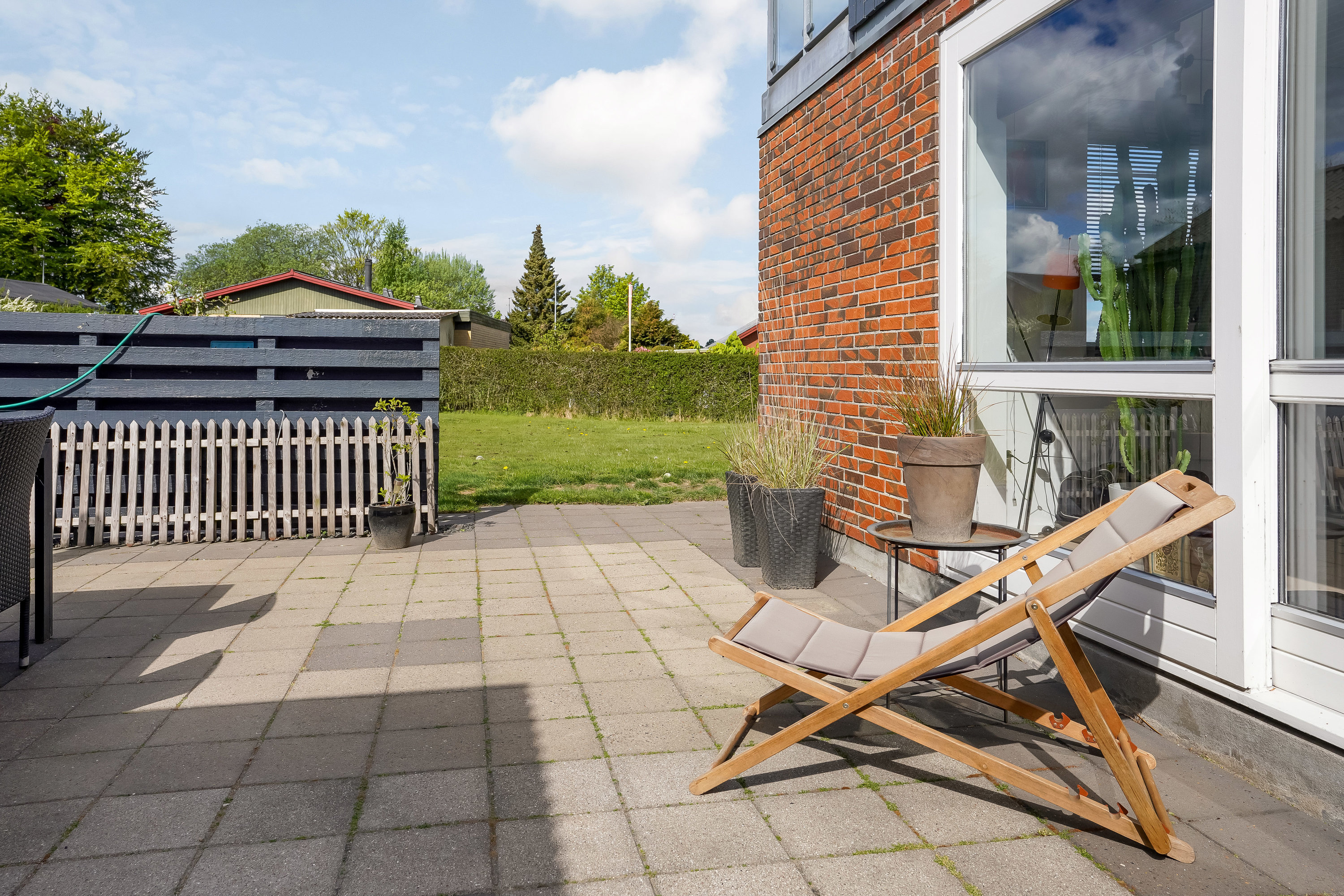 Fremhævet terrasse billede i fuldskærmstilstand. Billede af Østerled 4, 8740 Brædstrup