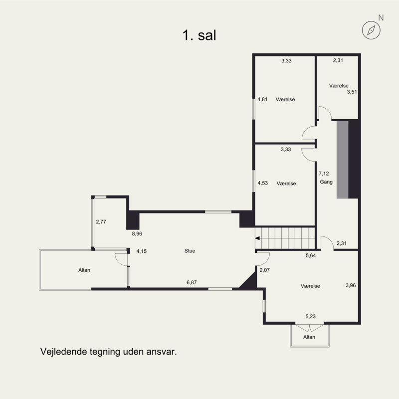Plantegninger billede af Mågevænget 5, Hjerting, 6710 Esbjerg V