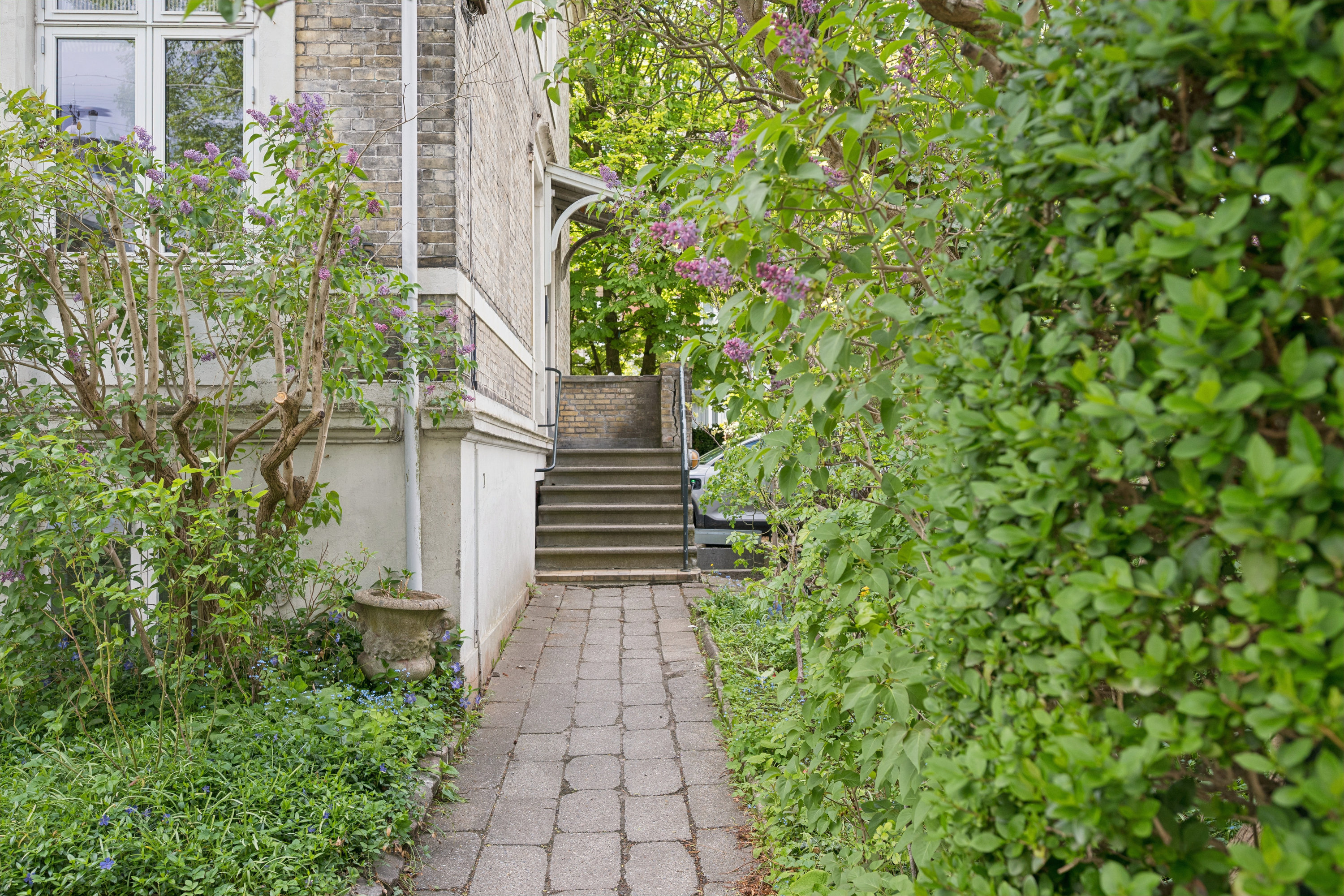 Fremhævet terrasse billede i fuldskærmstilstand. Billede af Rathsacksvej 15, 2., 1862 Frederiksberg C