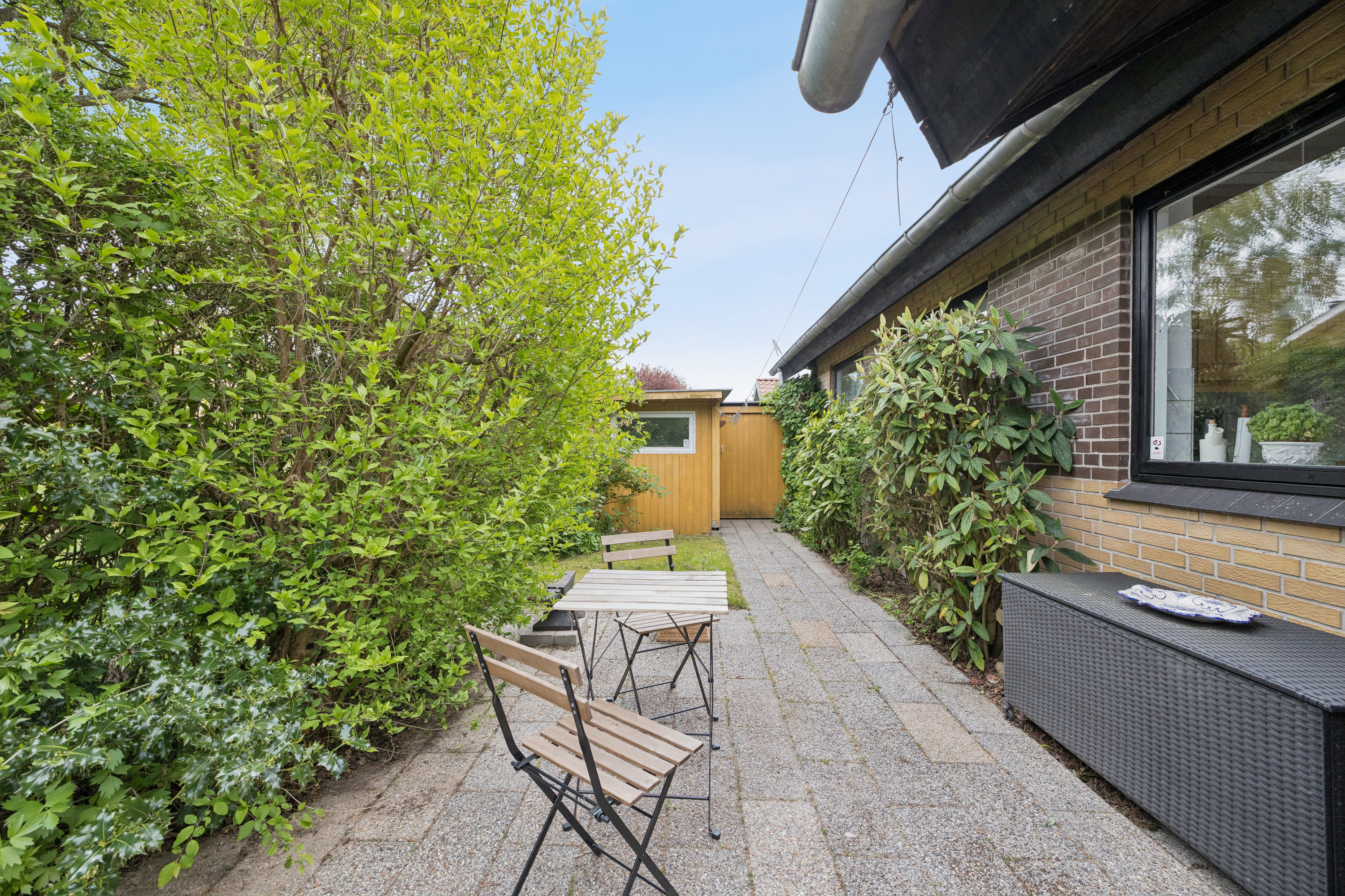 Fremhævet terrasse billede i fuldskærmstilstand. Billede af Jens Baggesens Vej 12, 8660 Skanderborg