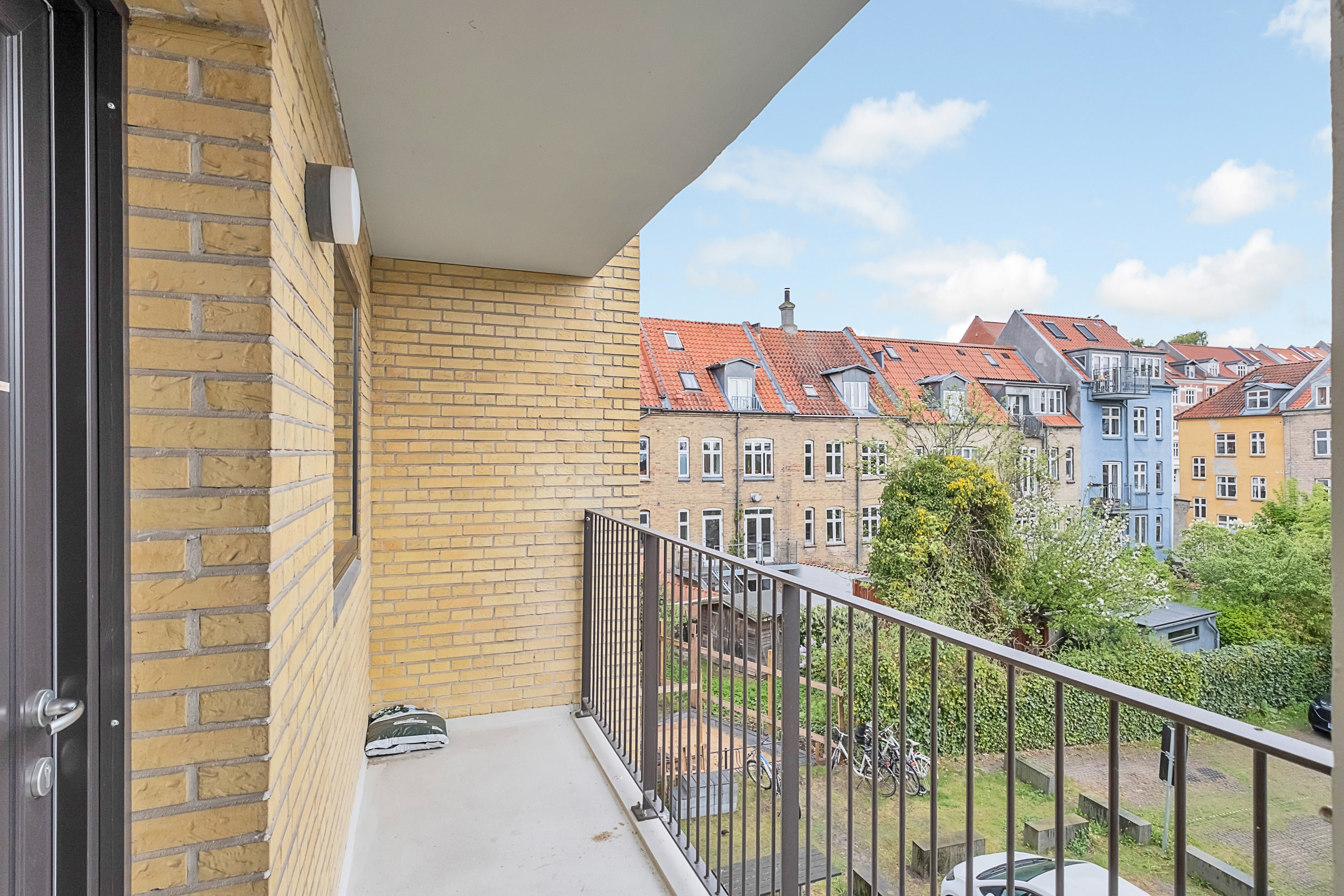 Fremhævet altan billede i fuldskærmstilstand. Billede af Grønnegade 82, 2. 16., 8000 Aarhus C