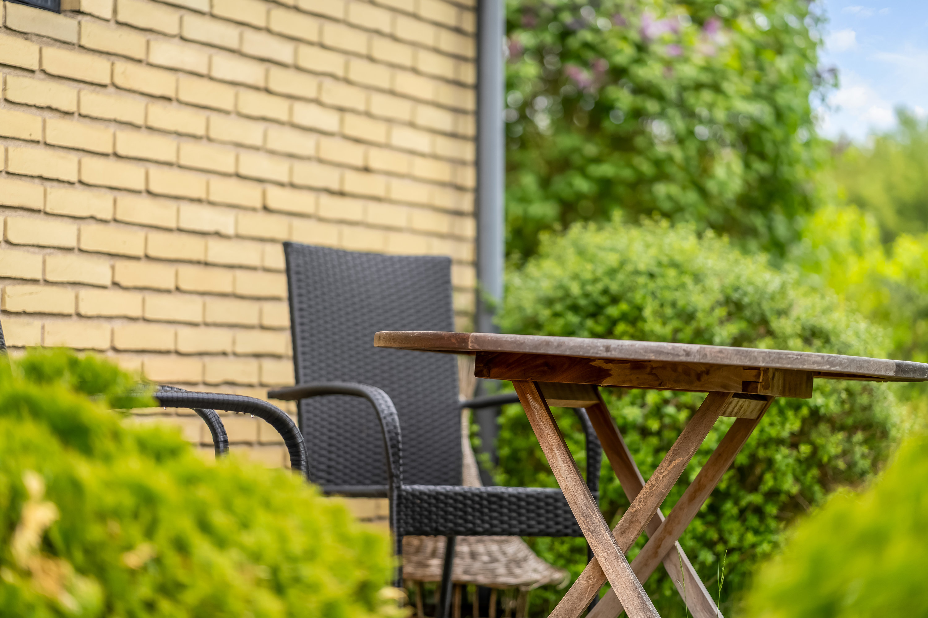 Fremhævet terrasse billede i fuldskærmstilstand. Billede af Vangeledet 38, 3400 Hillerød