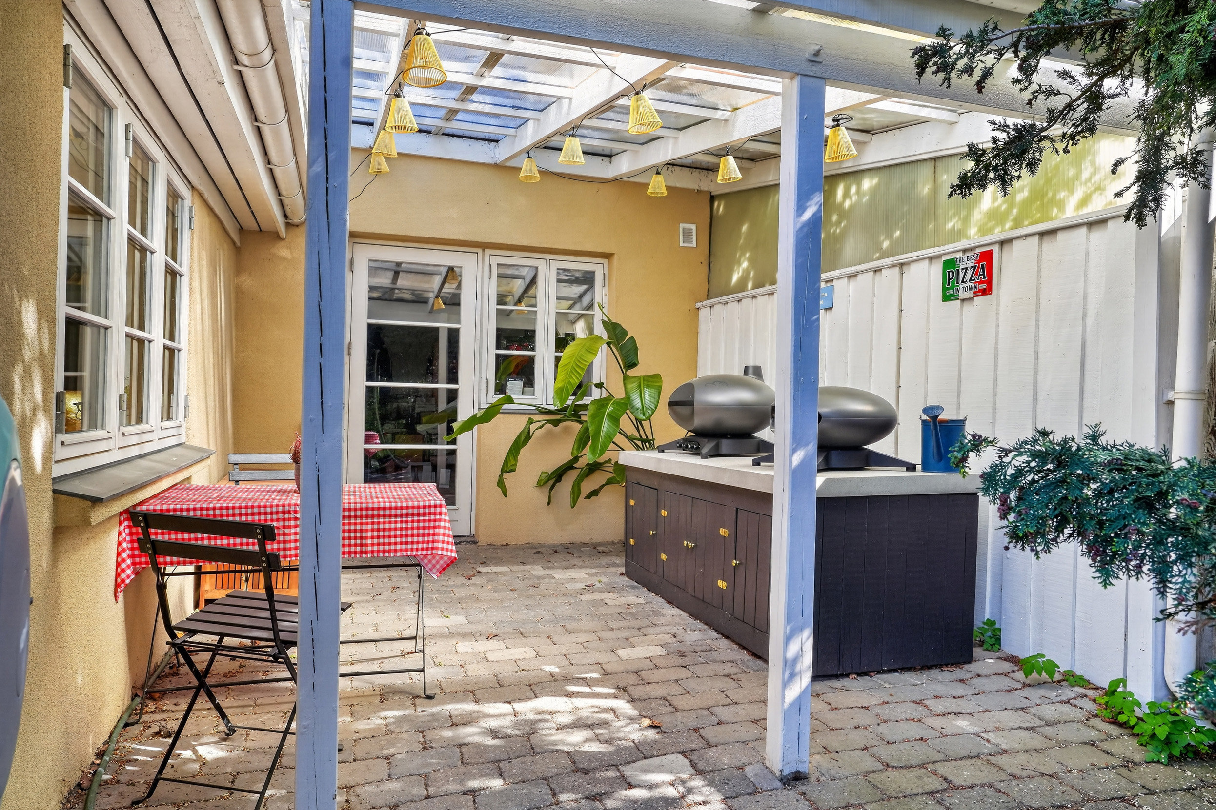 Fremhævet terrasse billede i fuldskærmstilstand. Billede af Hjemmevej 5, 2870 Dyssegård