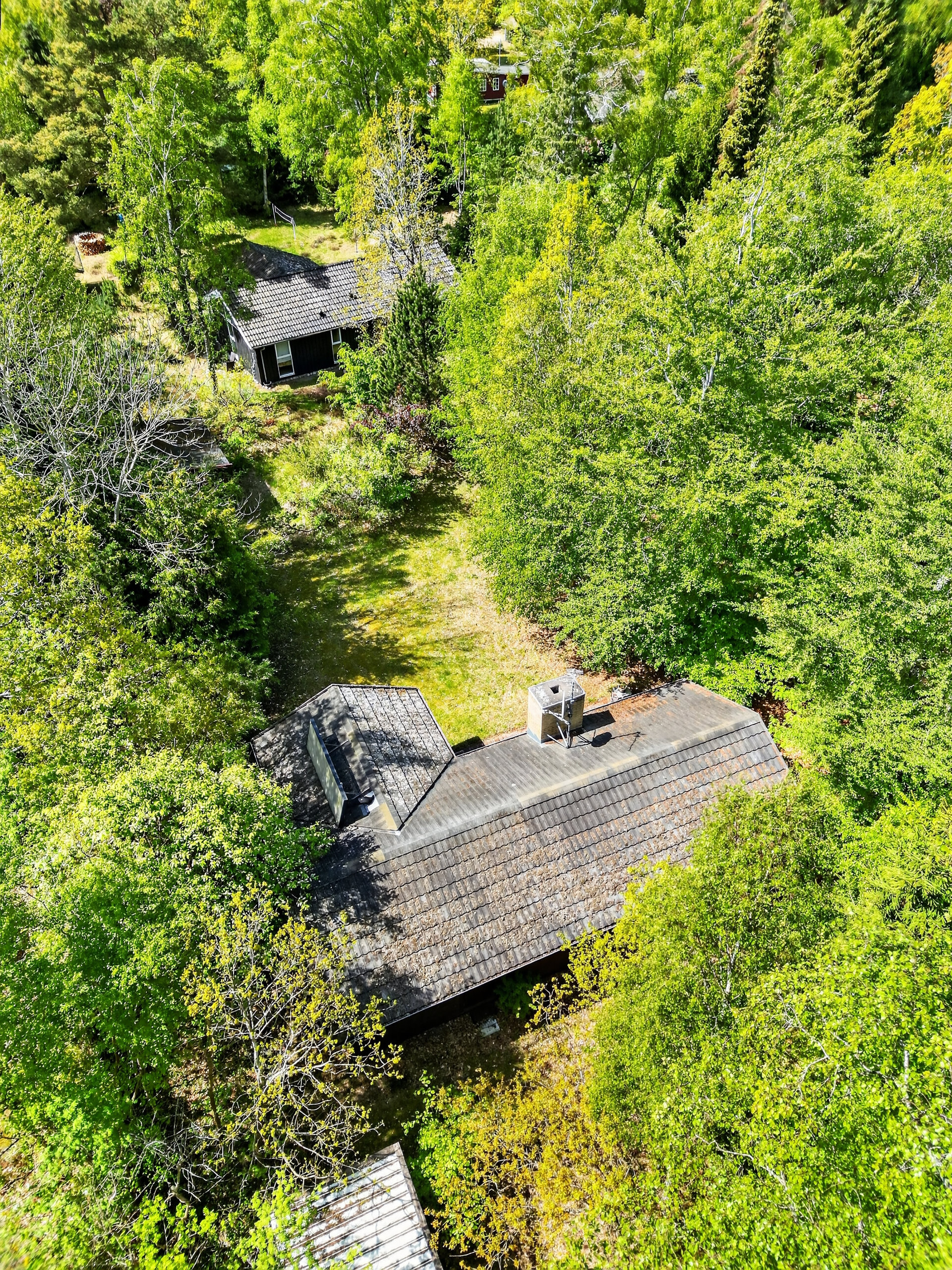 Fremhævet luftfoto billede i fuldskærmstilstand. Billede af Cottageparken 5, 4581 Rørvig