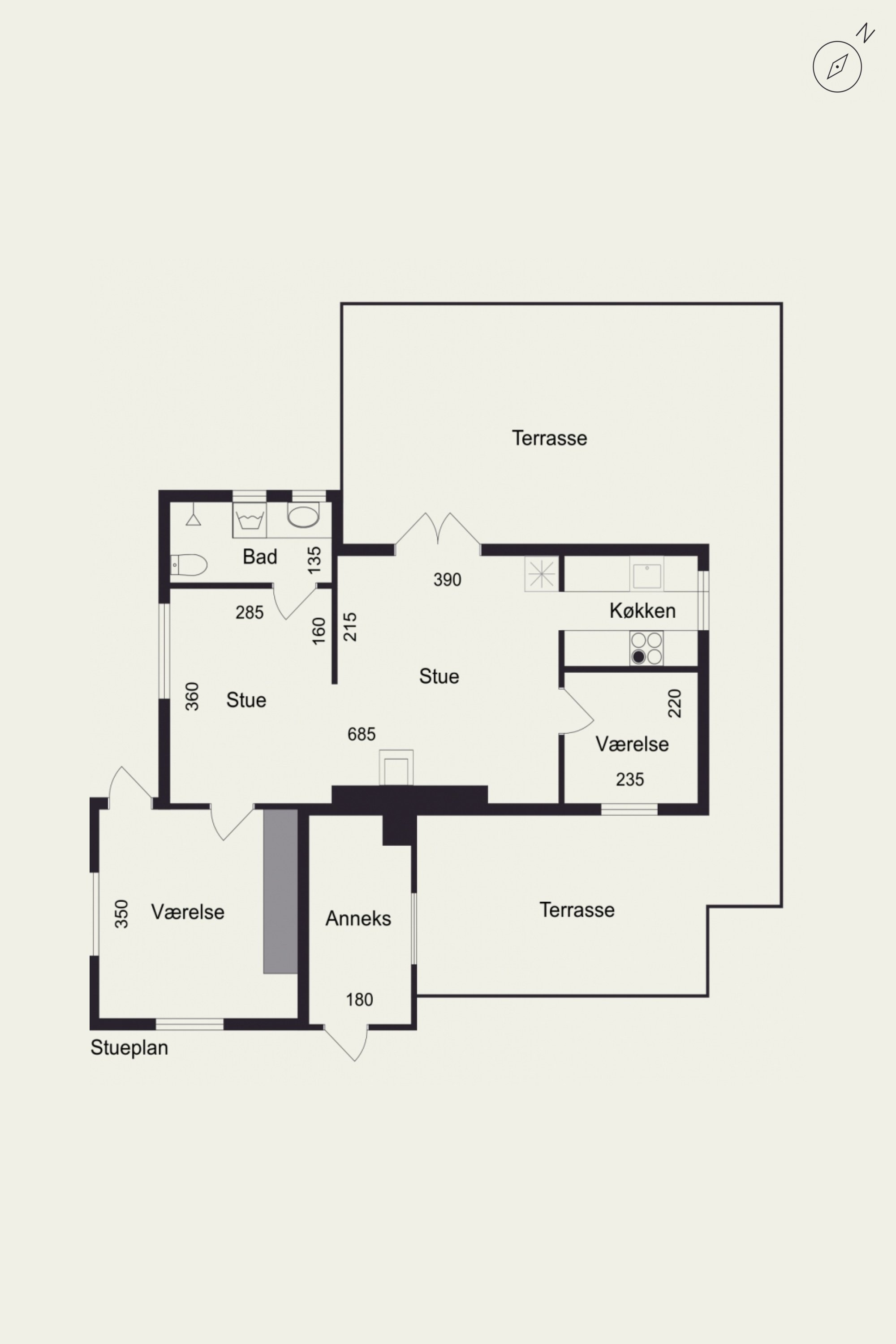 Plantegninger billede af Ørnevej 17, Yderby Lyng, 4583 Sjællands Odde