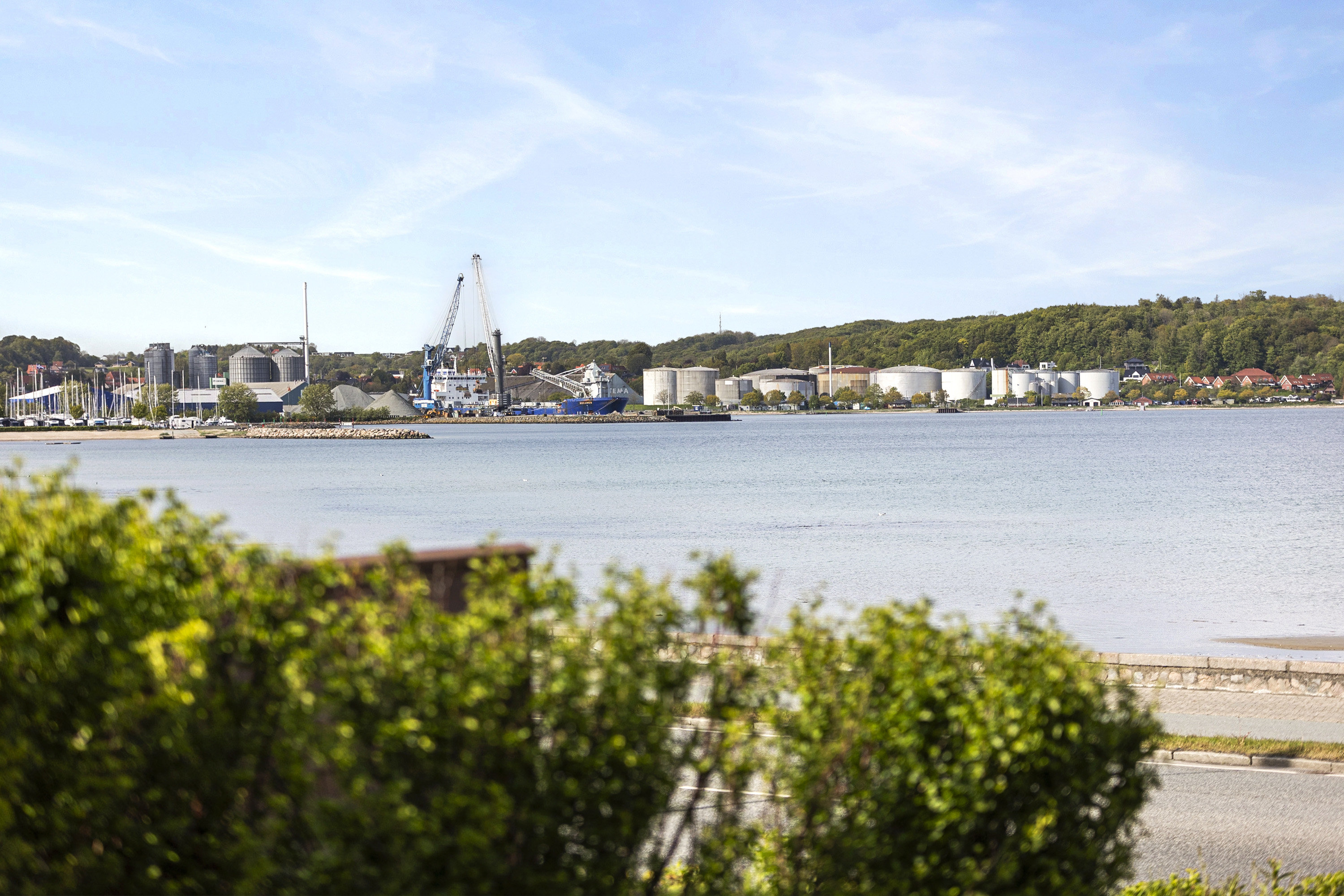 Fremhævet havudsigt billede i fuldskærmstilstand. Billede af Flensborgvej 102, 6200 Aabenraa