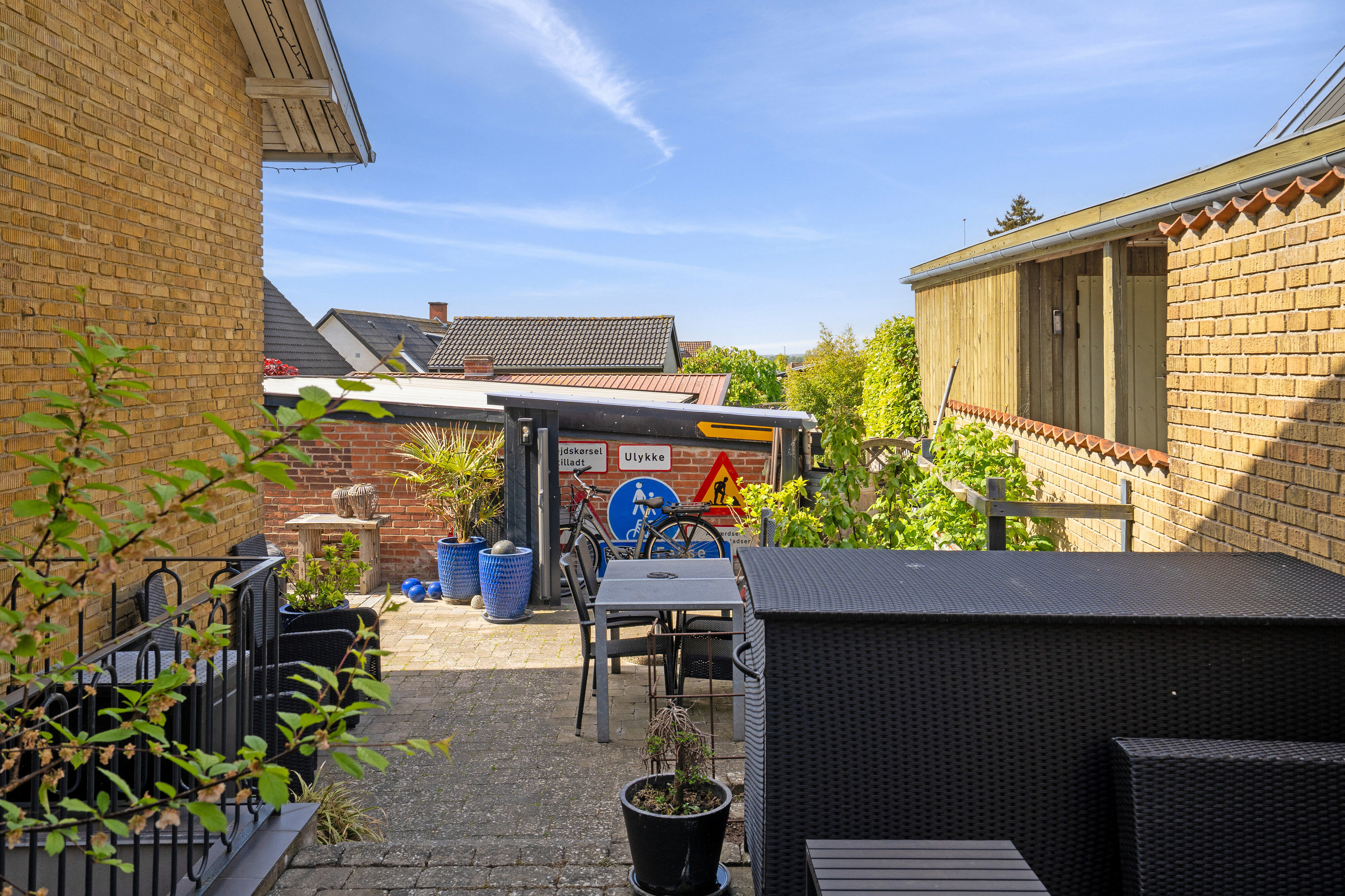 Fremhævet terrasse billede i fuldskærmstilstand. Billede af Præstøvej 16, 4640 Faxe
